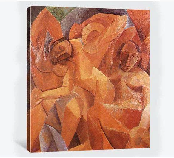 Pablo Picasso, Three Women - Canvas print - Zellart Canvas Prints 000Negative, 6189, ALL_Products