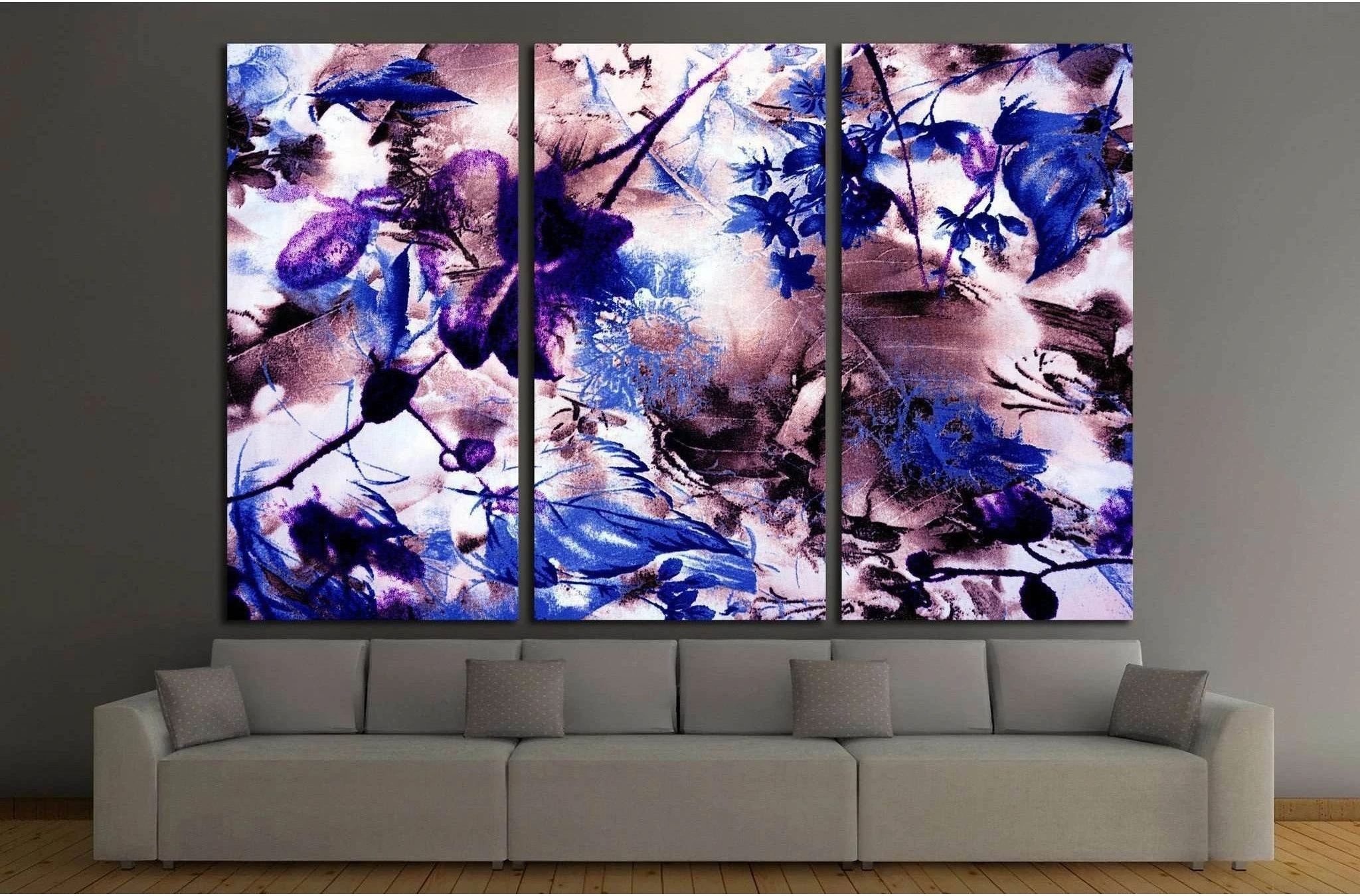 patterned cloth №1343 Ready to Hang Canvas Print - Zellart Canvas Prints ALL_Products, s-1343