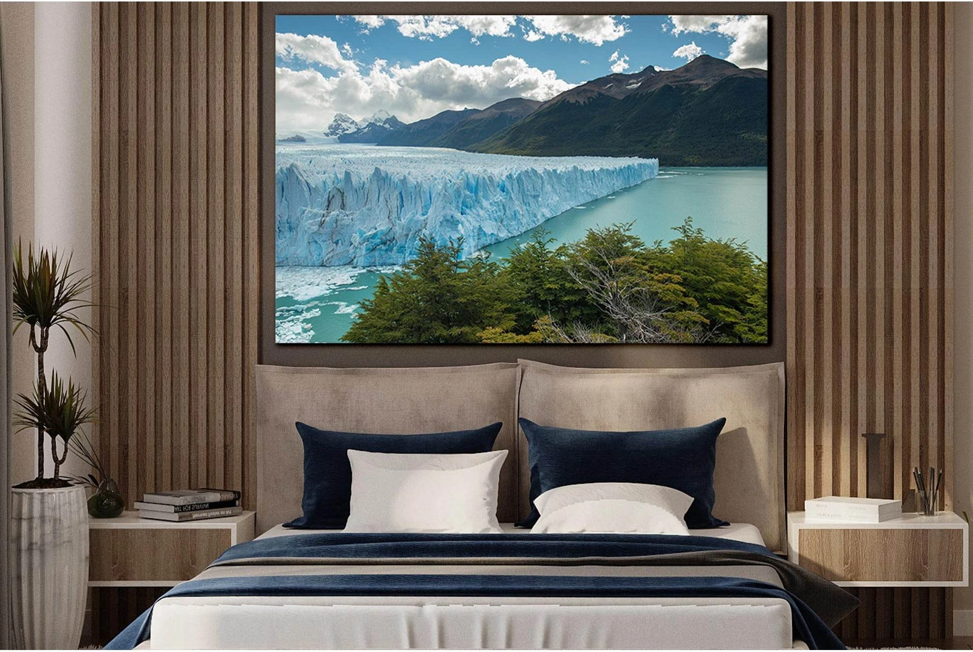 Perito Moreno Argentina №SL1311 Ready to Hang Canvas Print - Zellart Canvas Prints 0new, ALL_Products, Glacials