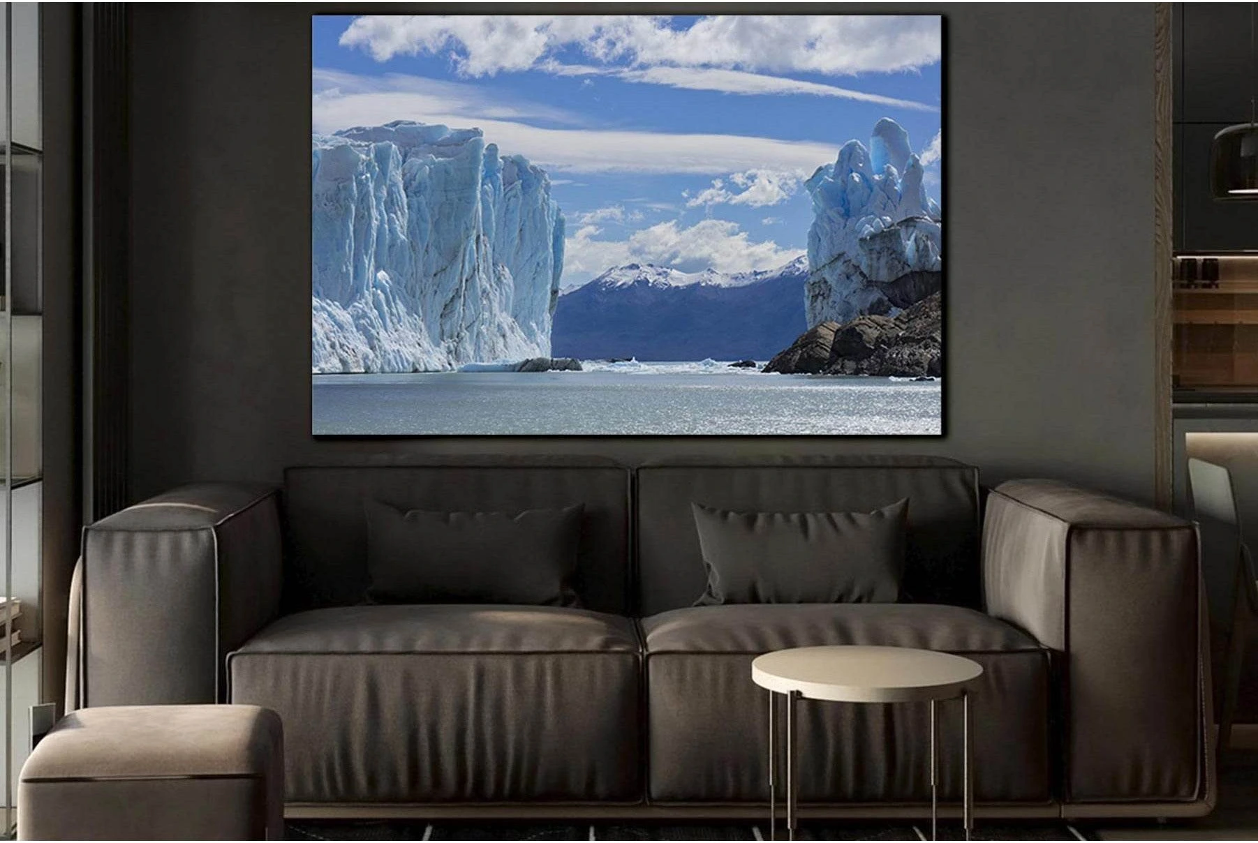 Perito Moreno Blue Glacier №SL1359 Ready to Hang Canvas Print - Zellart Canvas Prints 0new, ALL_Products, Glacials