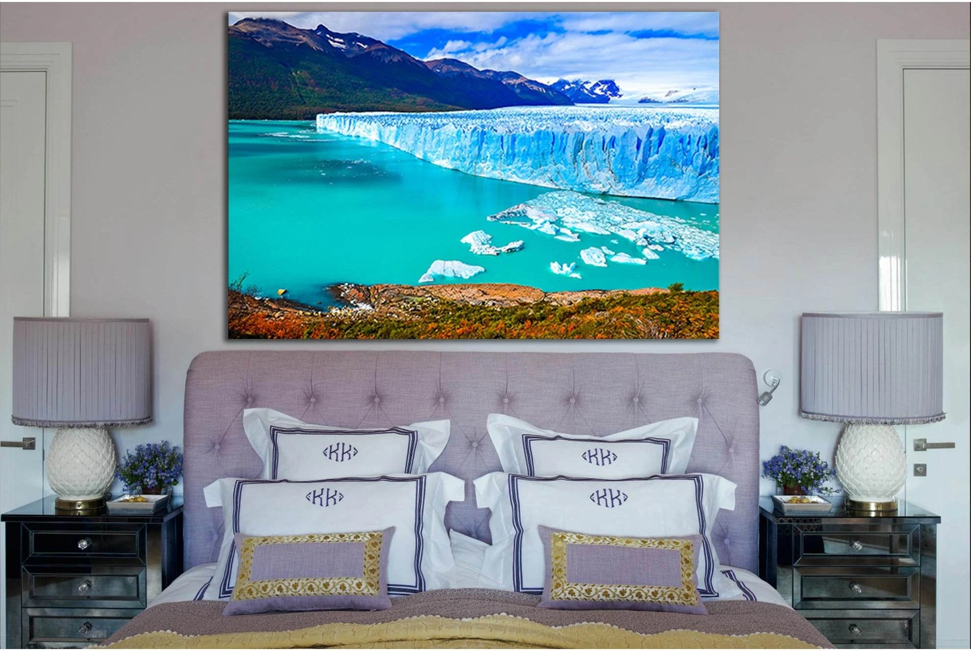 Perito Moreno Glacier №SL1301 Ready to Hang Canvas Print - Zellart Canvas Prints 0new, ALL_Products, Glacials