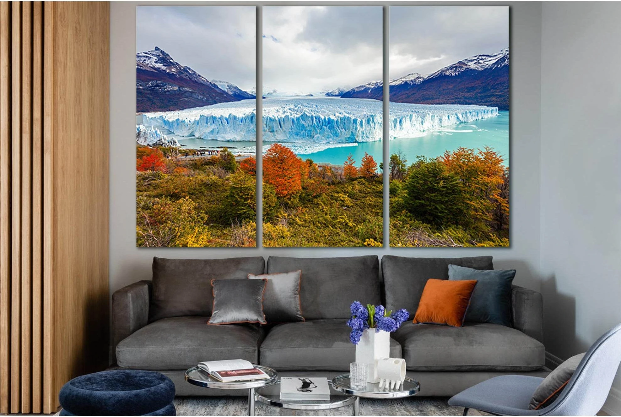 Perito Moreno Glacier №SL1308 Ready to Hang Canvas Print - Zellart Canvas Prints 0new, ALL_Products, Glacials