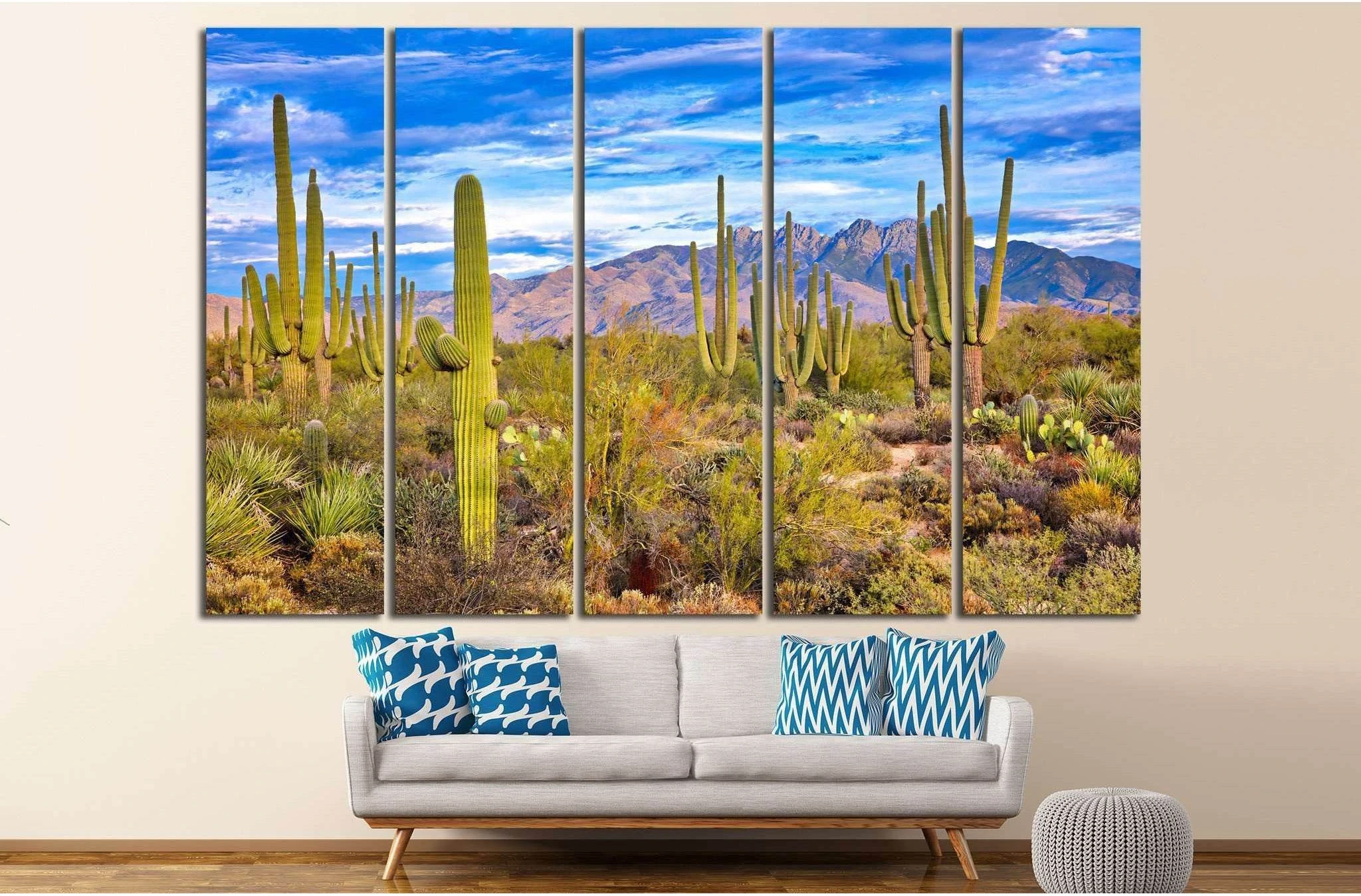 Phoenix, Arizona №1008 Ready to Hang Canvas Print - Zellart Canvas Prints ALL_Products, s-1008