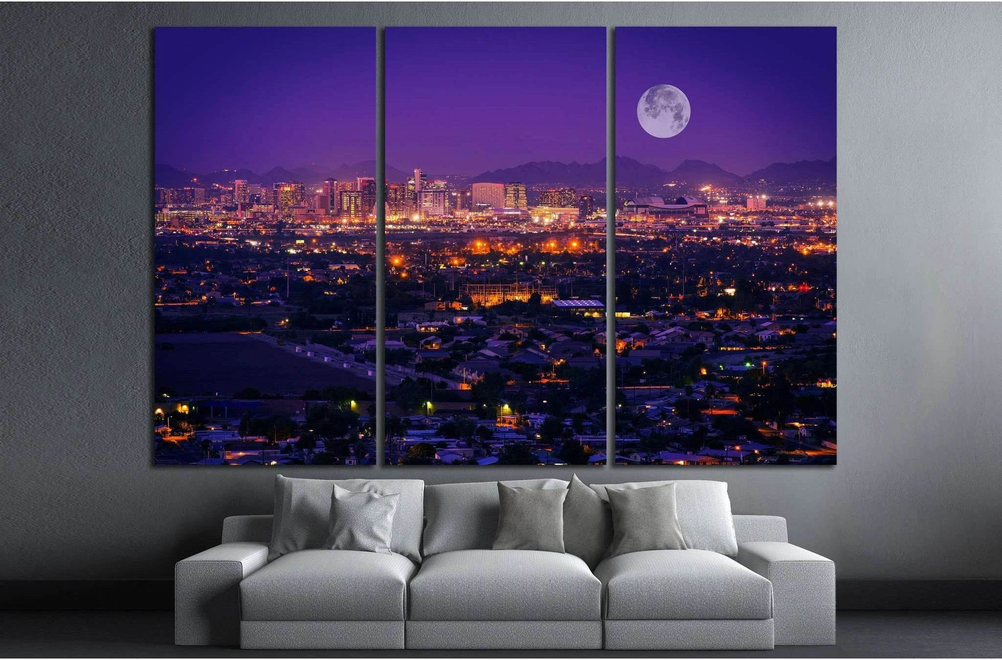 Phoenix, Arizona, United States №896 Ready to Hang Canvas Print - Zellart Canvas Prints ALL_Products, s-896
