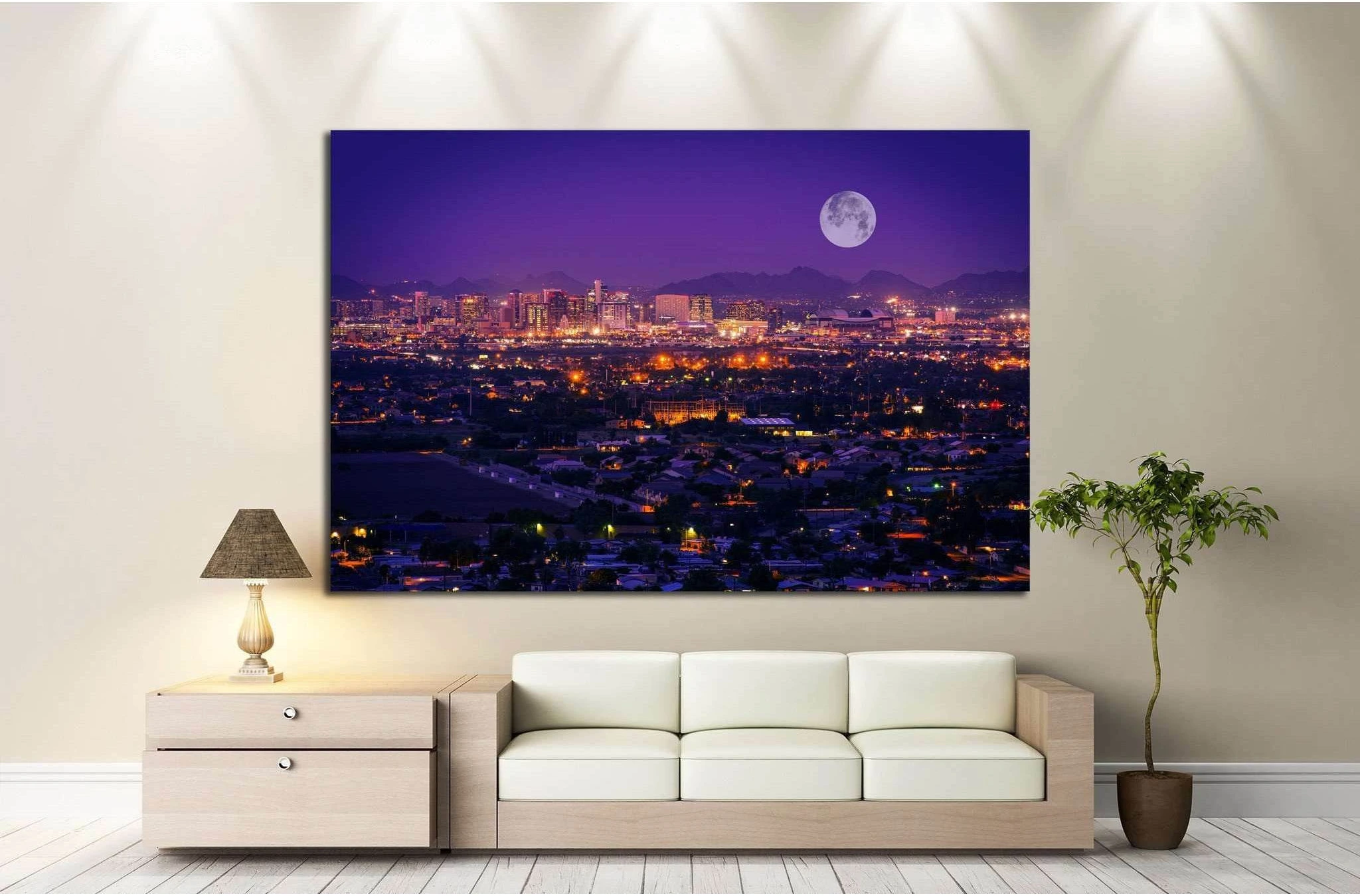 Phoenix, Arizona, United States №896 Ready to Hang Canvas Print - Zellart Canvas Prints ALL_Products, s-896