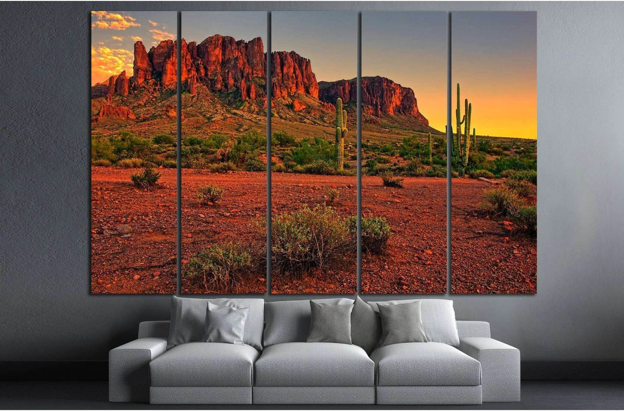 Phoenix, Arizona, USA №890 Ready to Hang Canvas Print - Zellart Canvas Prints ALL_Products, s-890