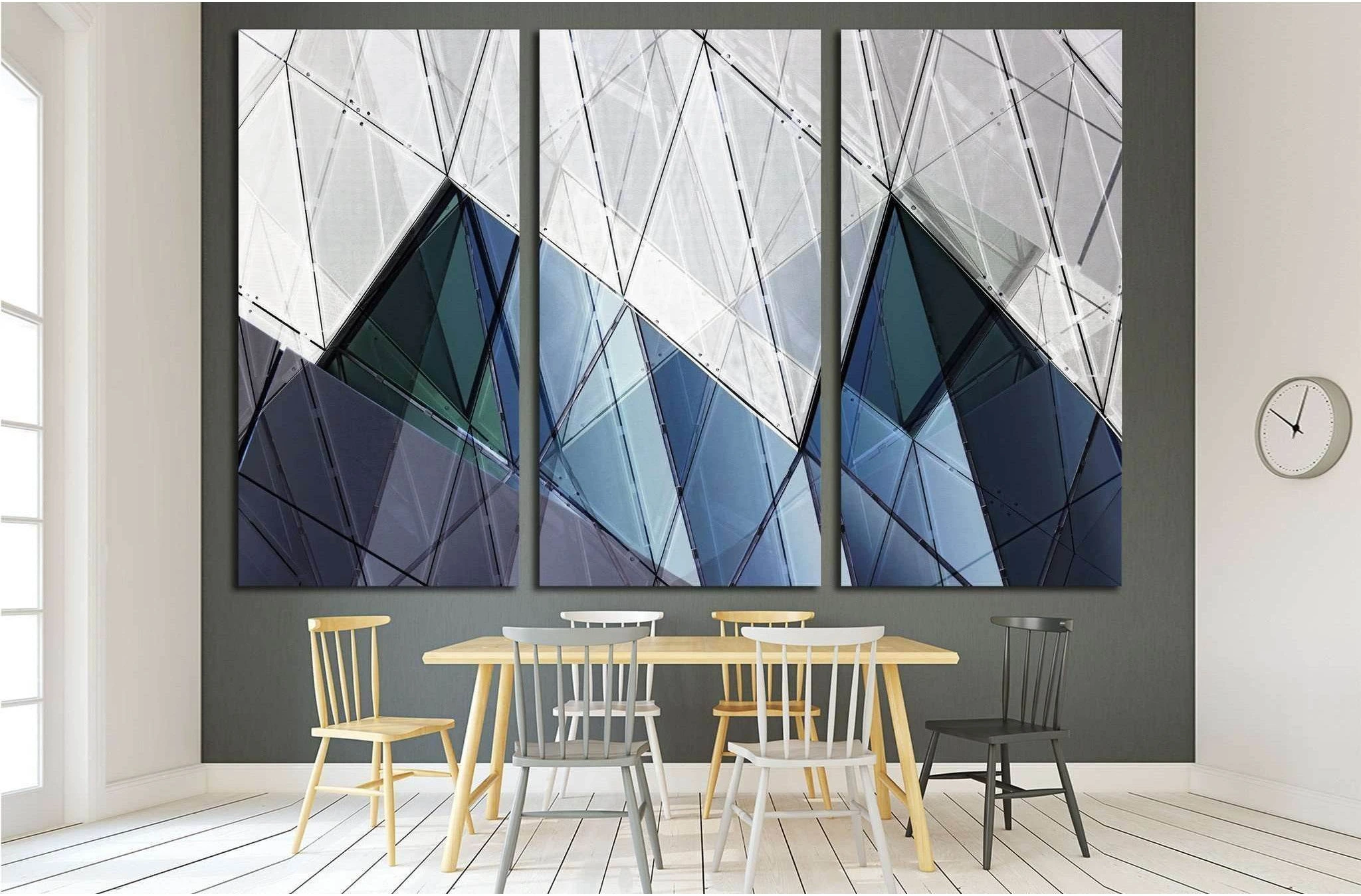 photo of contemporary wall №1603 Ready to Hang Canvas Print - Zellart Canvas Prints ALL_Products, s-1603