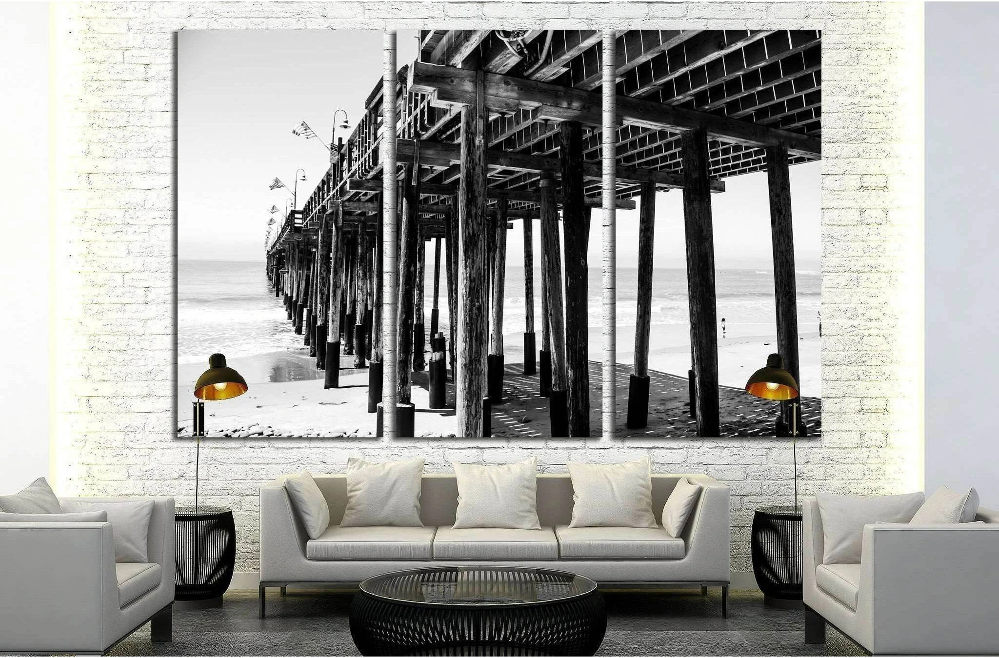 Pier №2104 Ready to Hang Canvas Print - Zellart Canvas Prints ALL_Products, s-2104