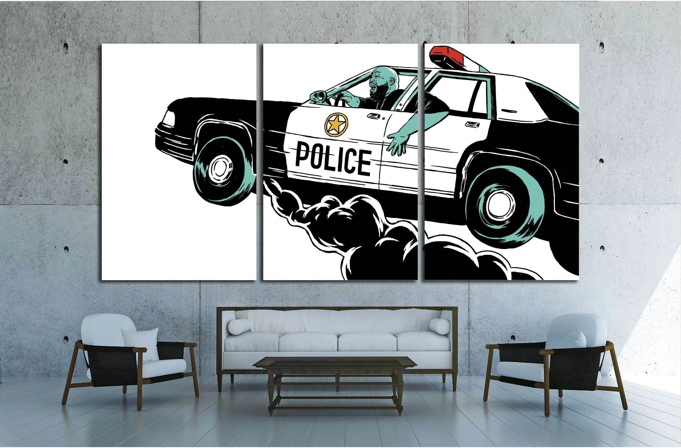 Pop Art №3315 Ready to Hang Canvas Print - Zellart Canvas Prints ALL_Products, s-3315