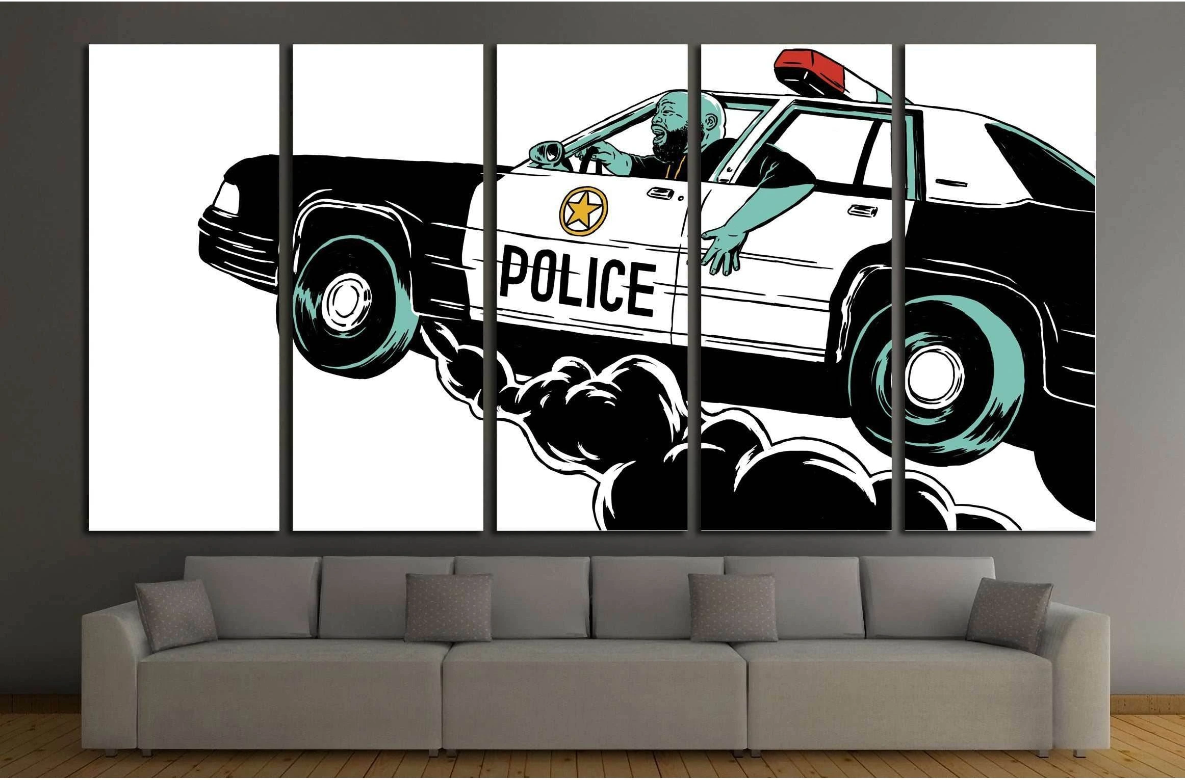 Pop Art №3315 Ready to Hang Canvas Print - Zellart Canvas Prints ALL_Products, s-3315