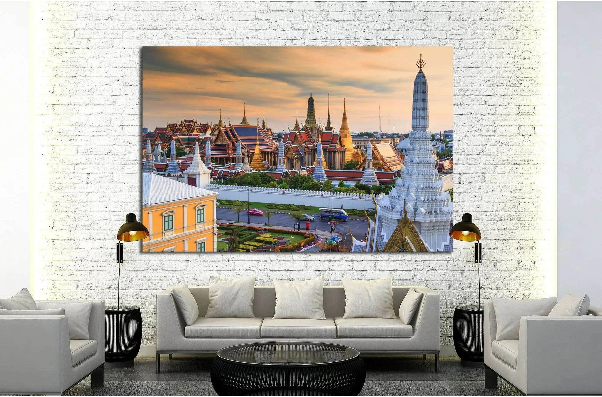 portland №808 Ready to Hang Canvas Print - Zellart Canvas Prints ALL_Products, s-808