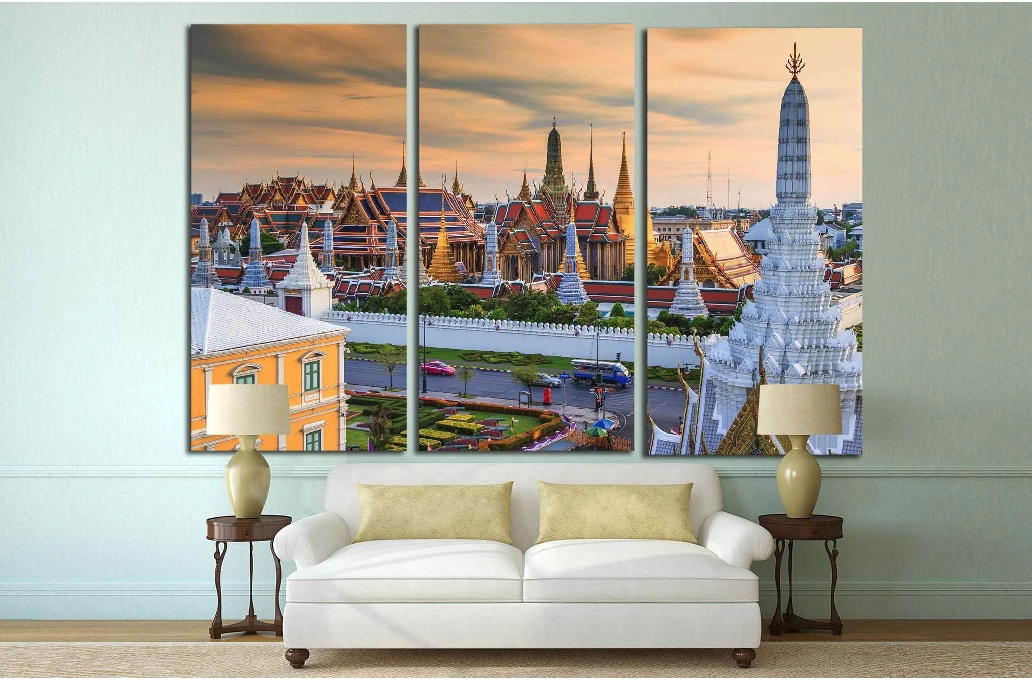 portland №808 Ready to Hang Canvas Print - Zellart Canvas Prints ALL_Products, s-808