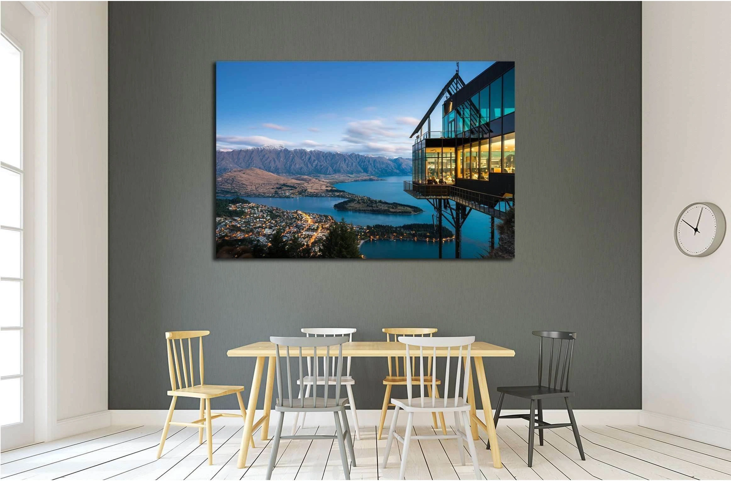Queenstown Dining №2275 Ready to Hang Canvas Print - Zellart Canvas Prints ALL_Products, s-2275