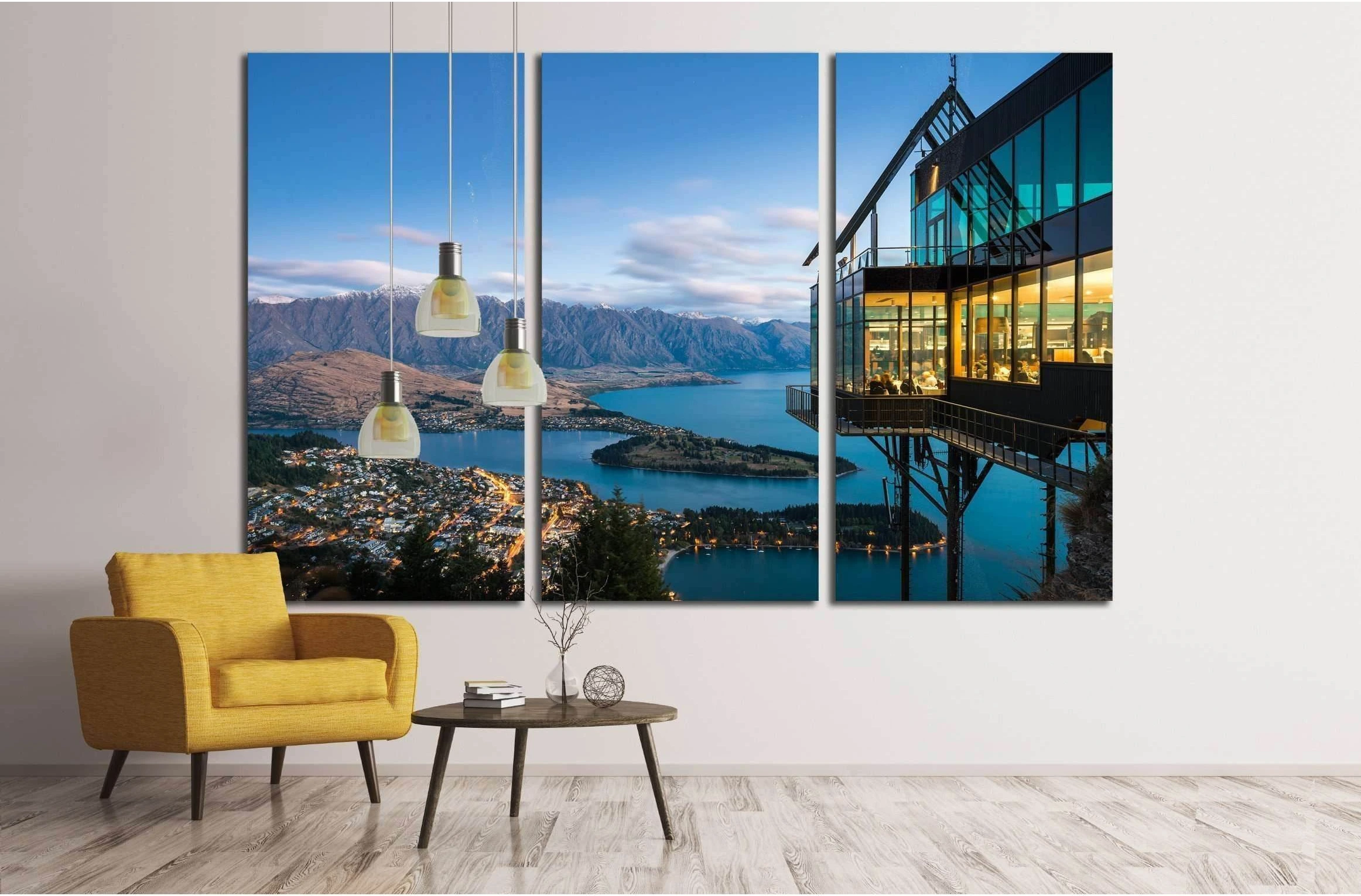 Queenstown Dining №2275 Ready to Hang Canvas Print - Zellart Canvas Prints ALL_Products, s-2275