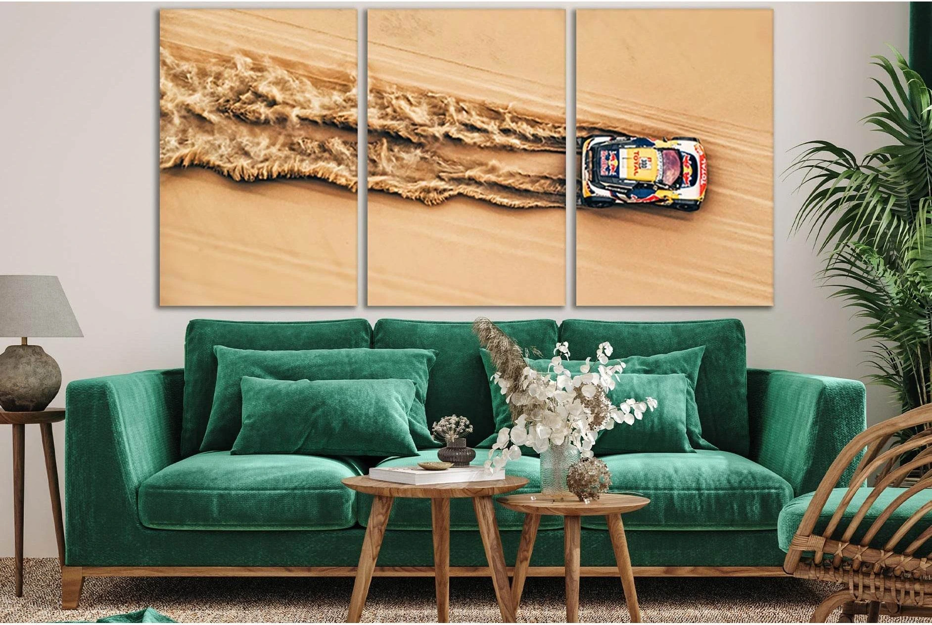 Rally Top View №SL939 Ready to Hang Canvas Print - Zellart Canvas Prints 0new, ALL_Products, Sports & Motivation