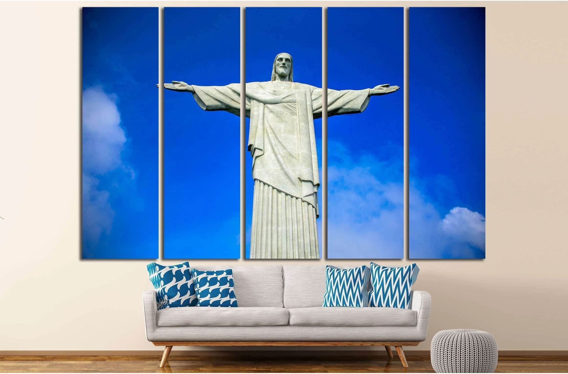 RIO DE JANEIRO, BRAZIL №3237 Ready to Hang Canvas Print - Zellart Canvas Prints ALL_Products, s-3237