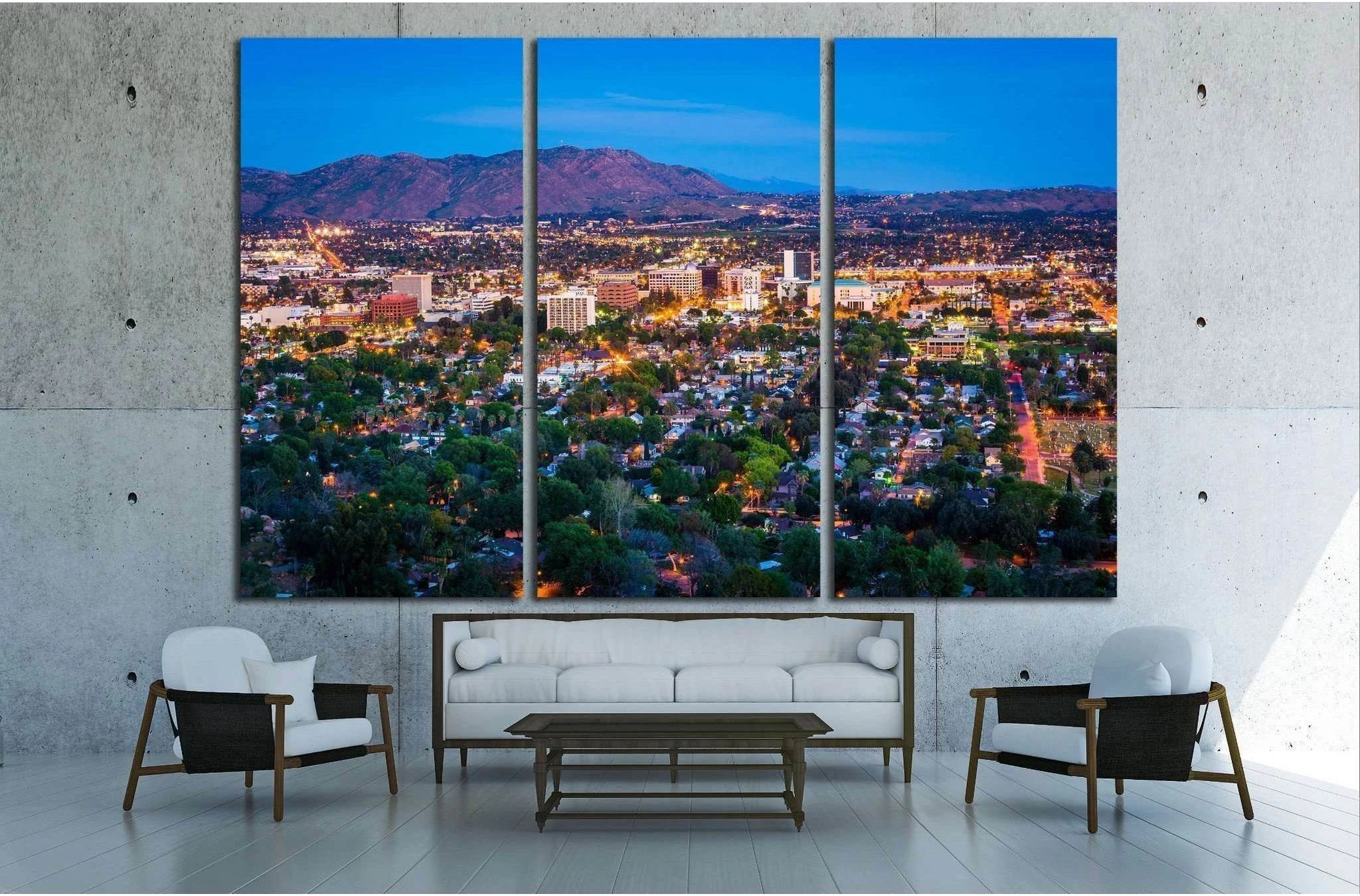 Riverside, Mount Rubidoux Park, in Riverside, California №1697 Ready to Hang Canvas Print - Zellart Canvas Prints ALL_Products, s-1697