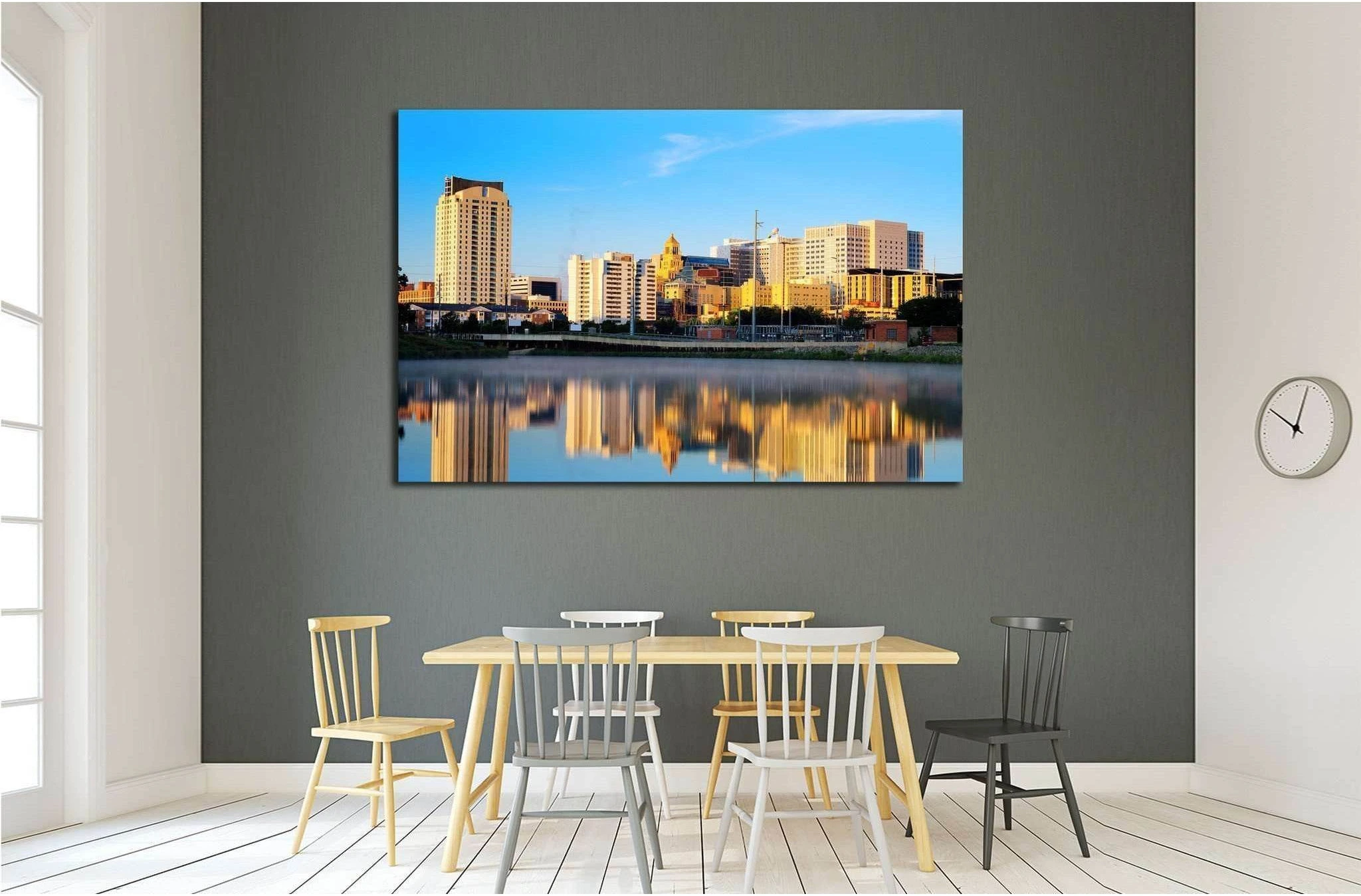 Rochester Minnesota №2017 Ready to Hang Canvas Print - Zellart Canvas Prints ALL_Products, s-2017