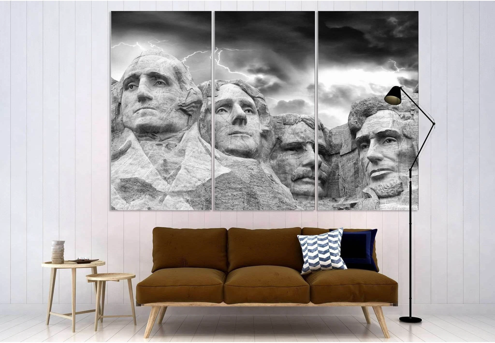 Rushmore Monument №3009 Ready to Hang Canvas Print - Zellart Canvas Prints ALL_Products, z-3009
