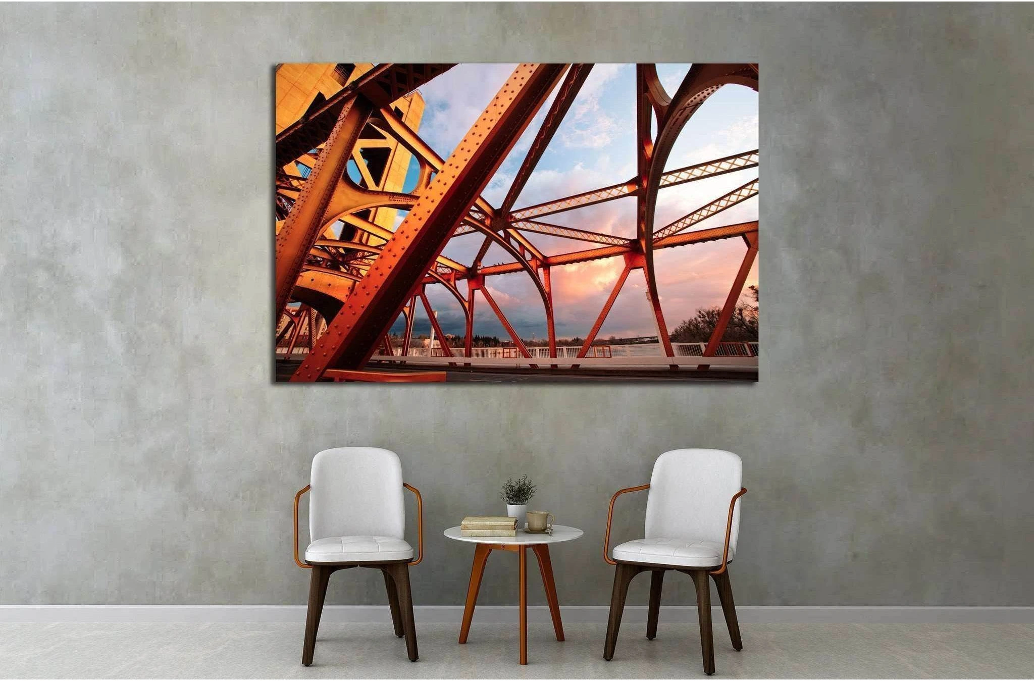 Sacramento is the capital city of California №1758 Ready to Hang Canvas Print - Zellart Canvas Prints ALL_Products, s-1758