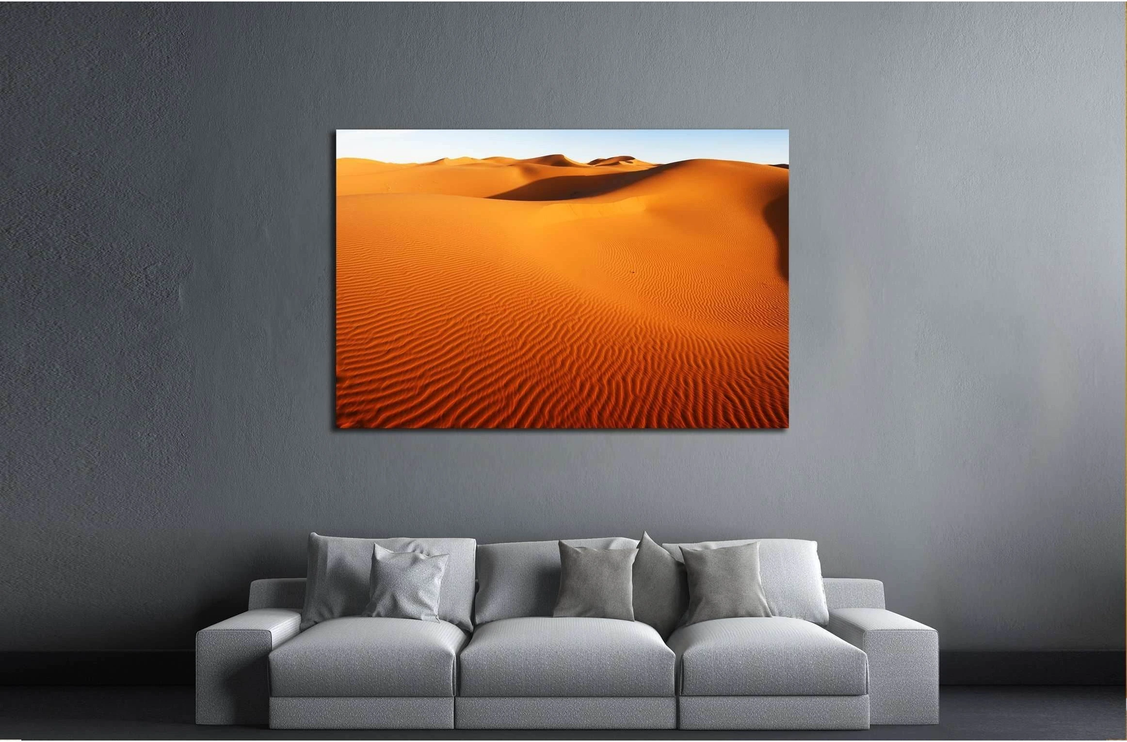 Sahara Desert, Morocco №3130 Ready to Hang Canvas Print - Zellart Canvas Prints ALL_Products, s-3130