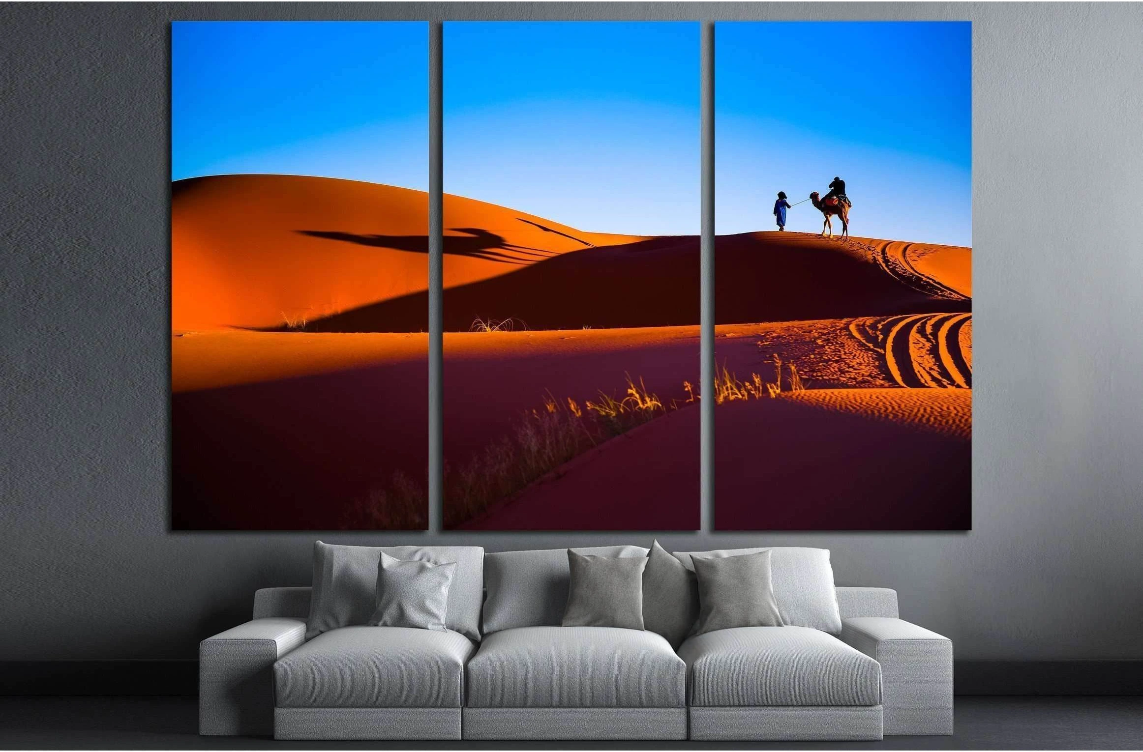 Sahara desert sand №2383 Ready to Hang Canvas Print - Zellart Canvas Prints ALL_Products, s-2383
