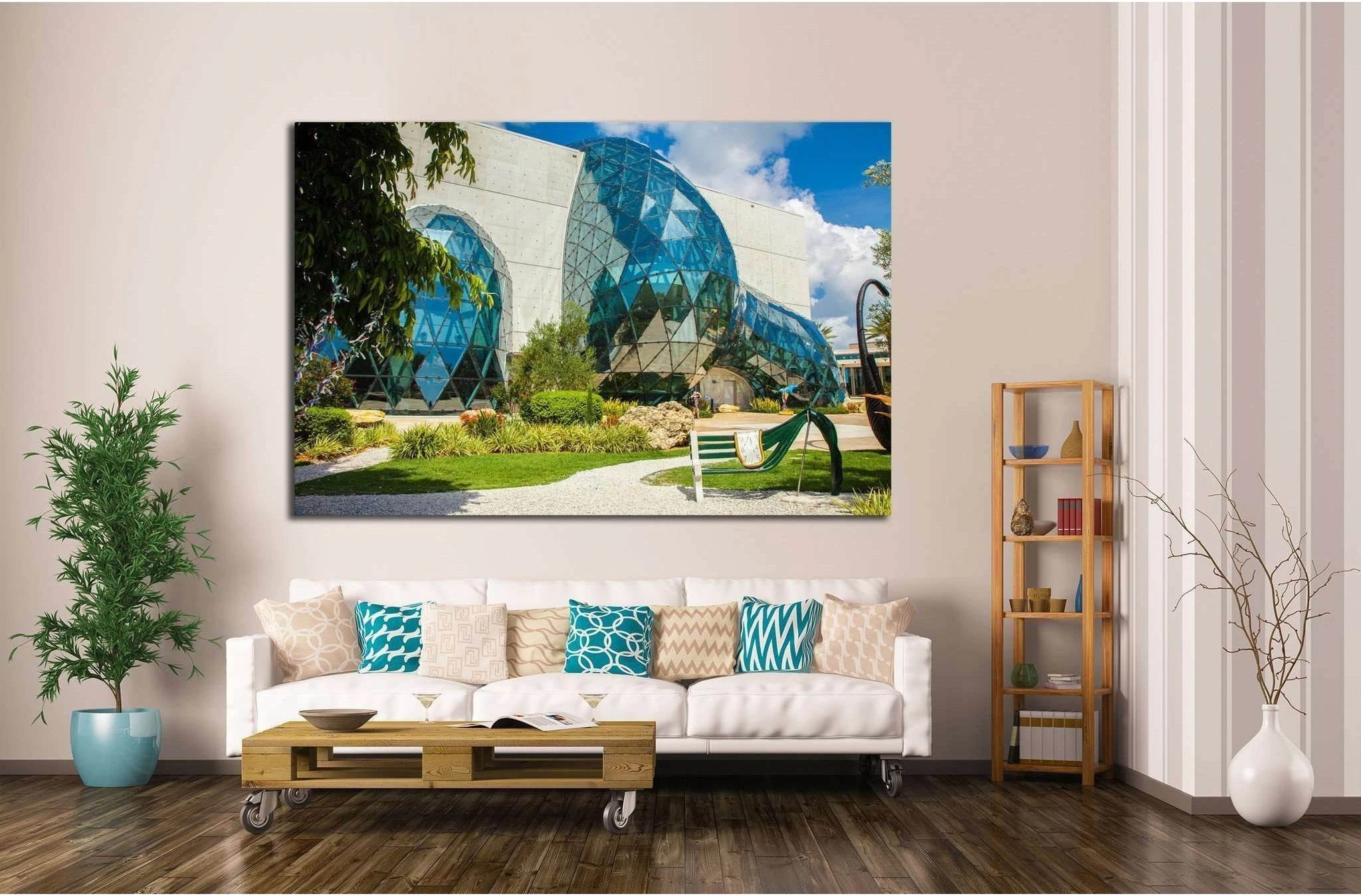 Salvador Dali Museum in St. Petersburg, FLORIDA, USA №1778 Ready to Hang Canvas Print - Zellart Canvas Prints ALL_Products, s-1778