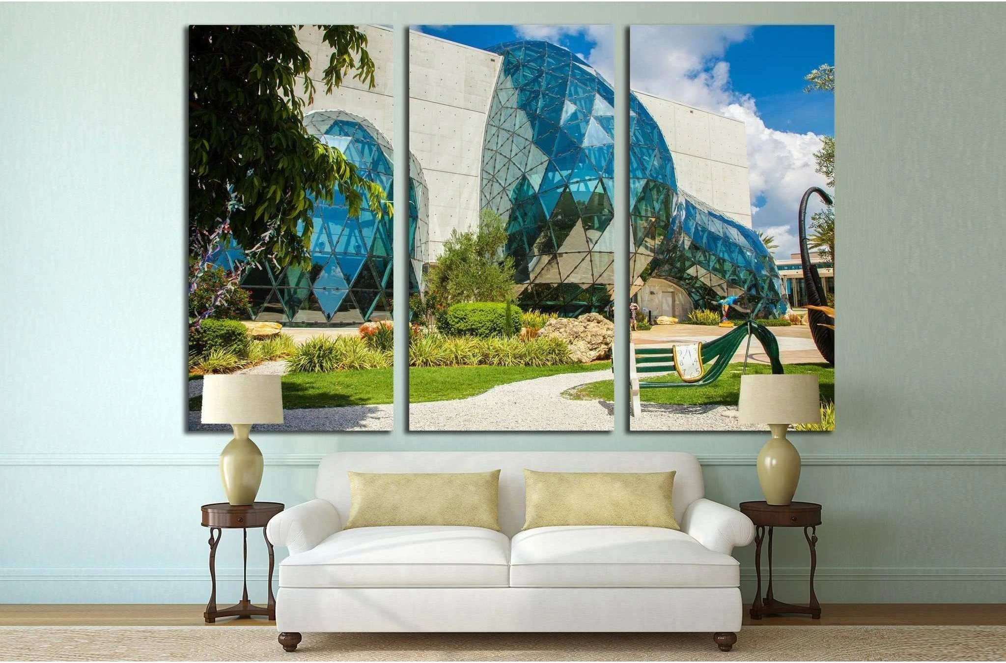 Salvador Dali Museum in St. Petersburg, FLORIDA, USA №1778 Ready to Hang Canvas Print - Zellart Canvas Prints ALL_Products, s-1778