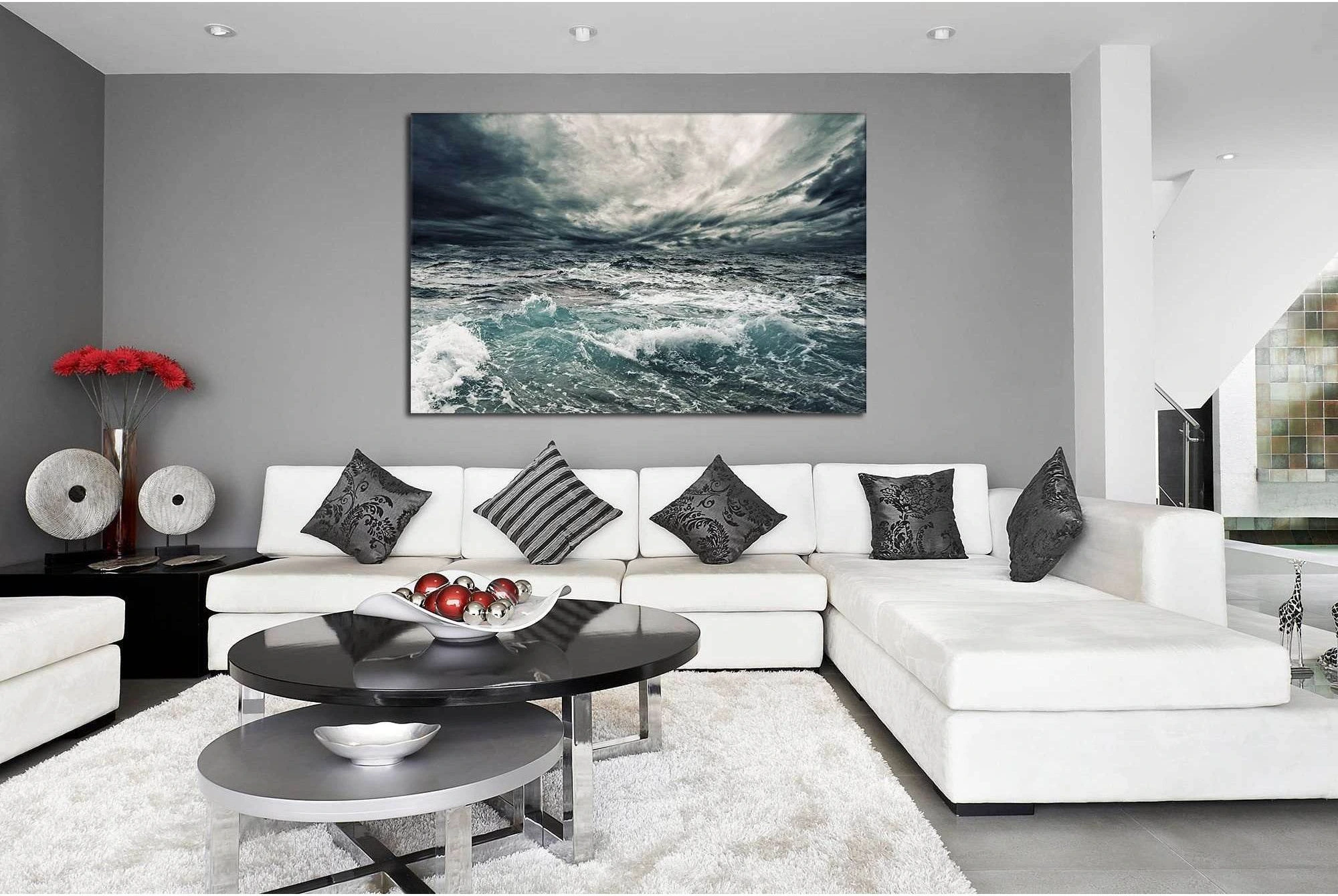 Seascape №756 Ready to Hang Canvas Print - Zellart Canvas Prints ALL_Products, autopostr_pinterest_65155, autopostr_pinterest_65157, autopostr_pinterest_65158, autopostr_pinterest_65160