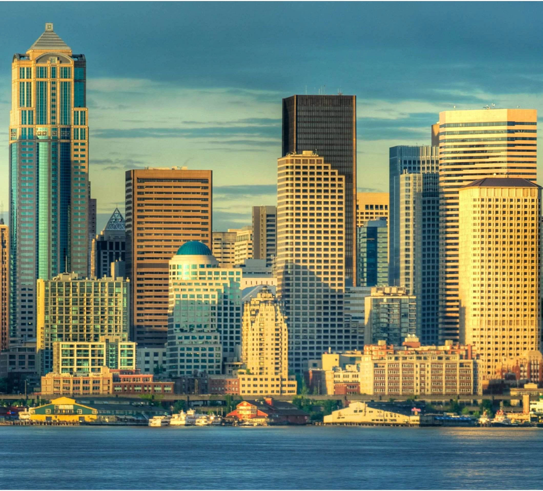 Seattle Ready to Hang Canvas Print XXLarge №35 Ready to Hang Canvas Print - Zellart Canvas Prints ALL_Products, s-35