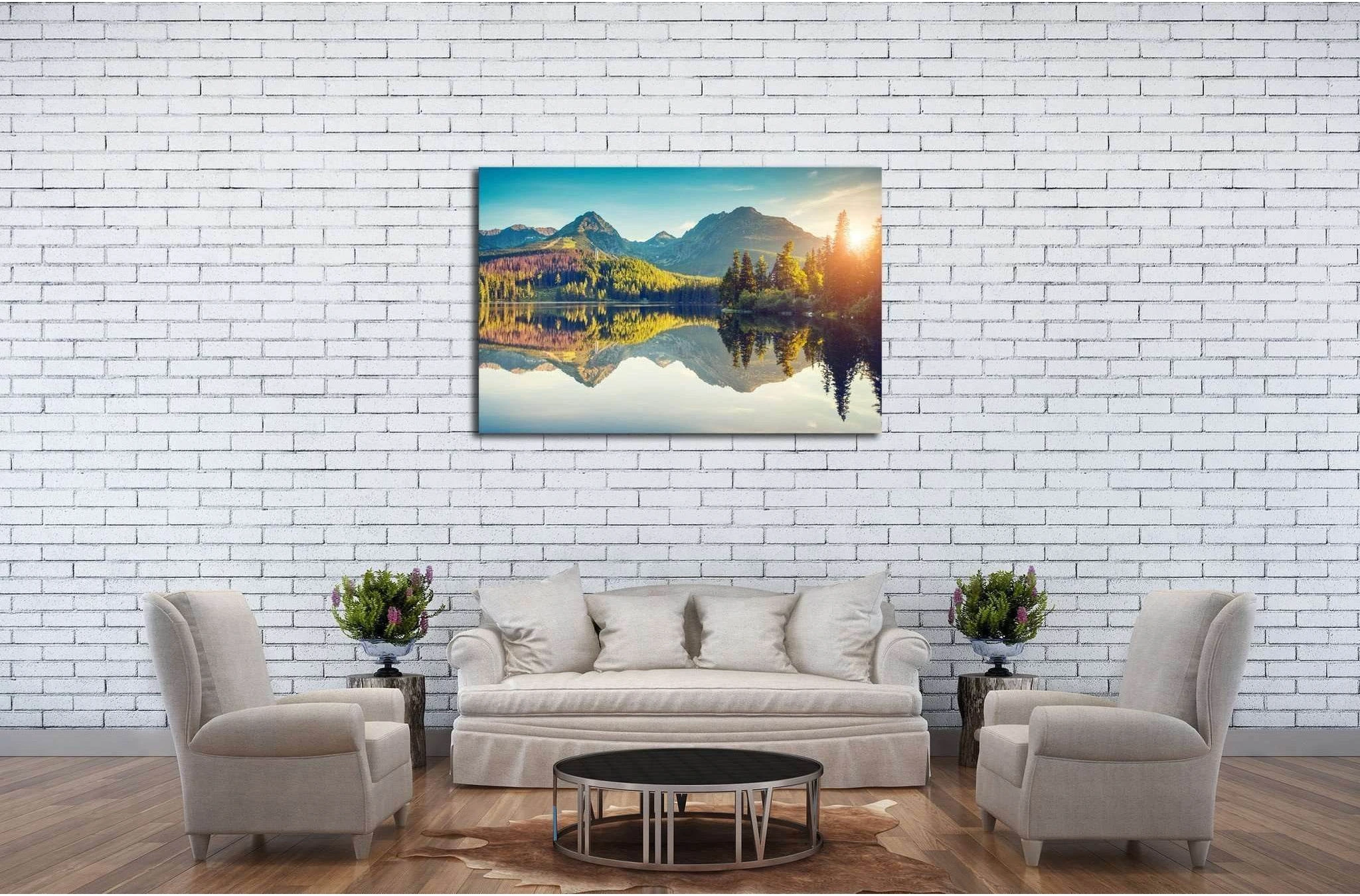 Strbske pleso, Slovakia, №611 Ready to Hang Canvas Print - Zellart Canvas Prints ALL_Products, s-611
