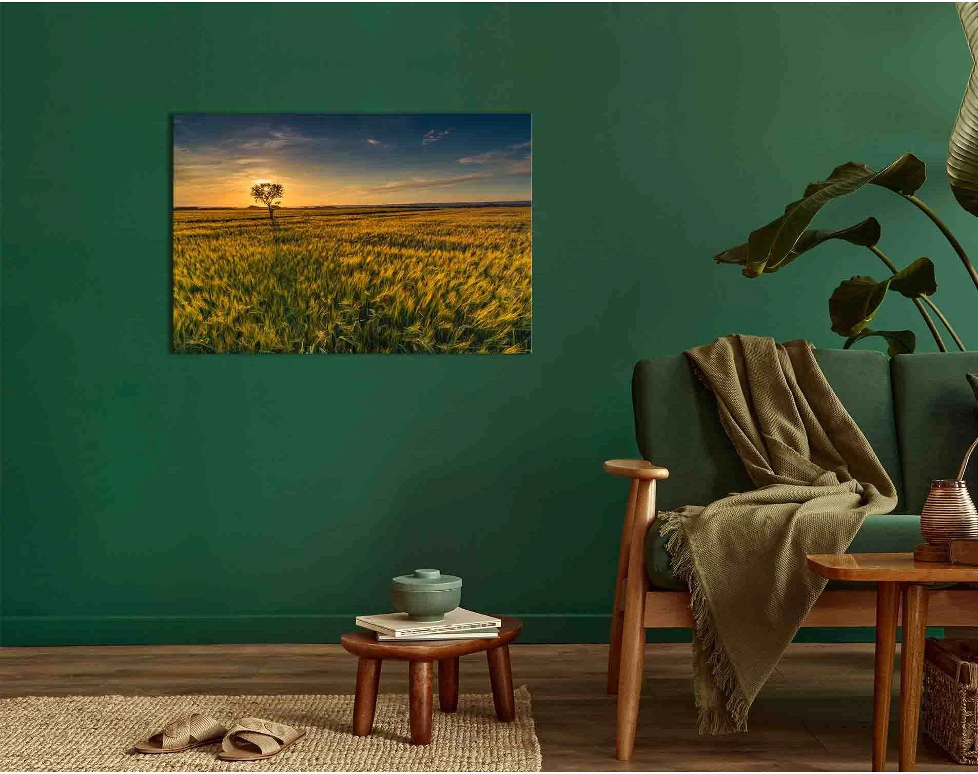 Sunset №D1218 Ready to Hang Canvas Print - Zellart Canvas Prints 0new, ALL_Products, Sunrise & sunset wall art