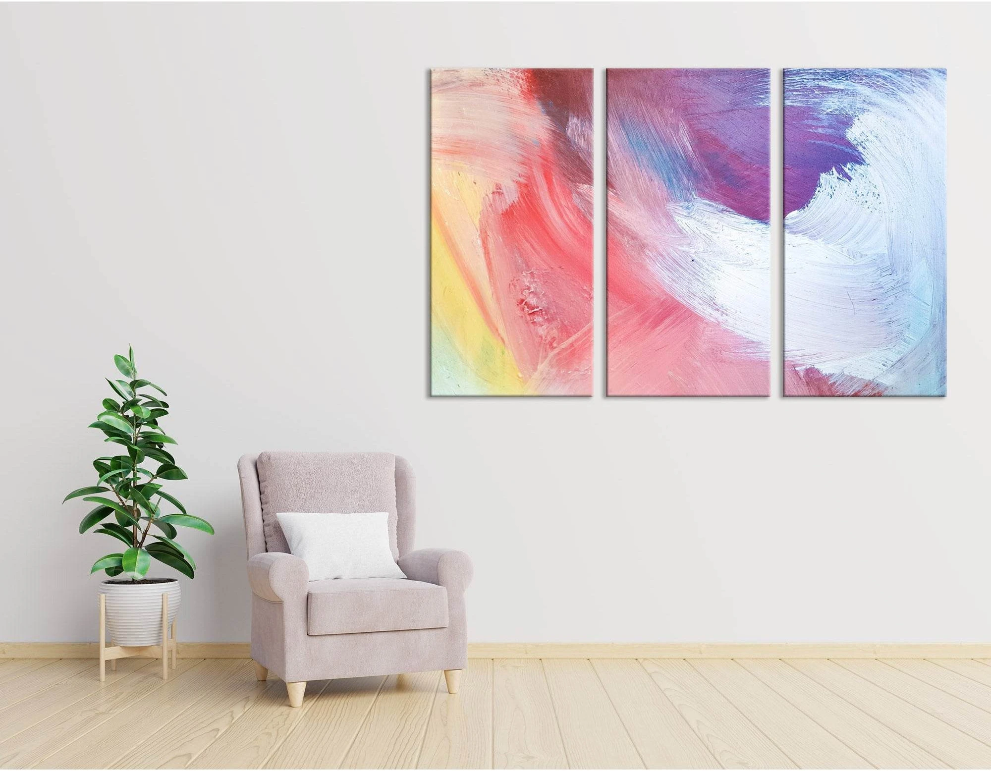 Sunshine Abstract №04262 Ready to Hang Canvas Print - Zellart Canvas Prints ALL_Products