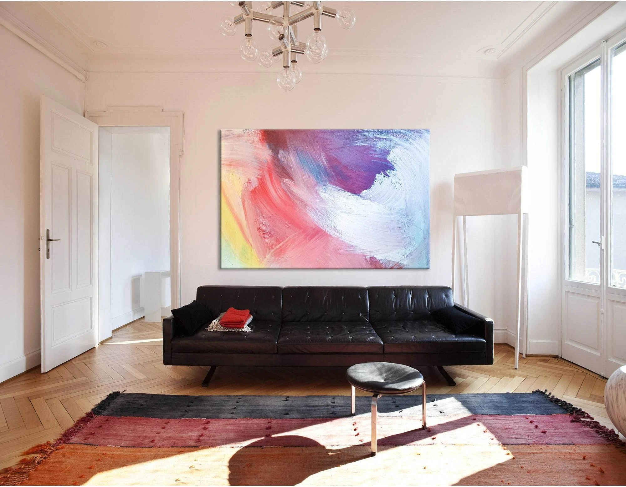 Sunshine Abstract №04262 Ready to Hang Canvas Print - Zellart Canvas Prints ALL_Products