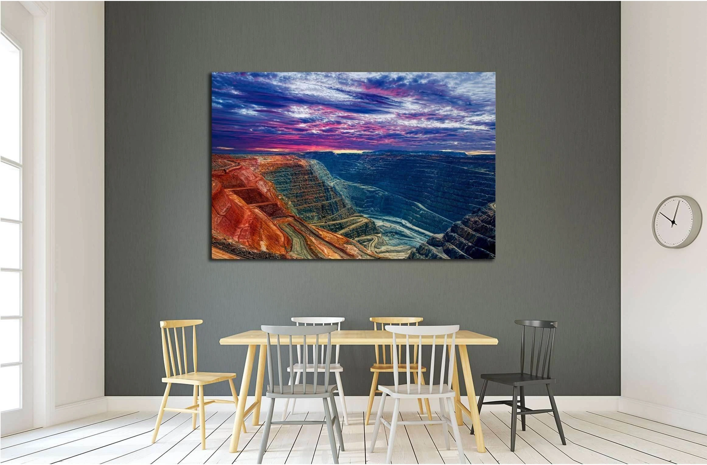 Super Pit Kalgoorlie Western Australia №2508 Ready to Hang Canvas Print - Zellart Canvas Prints ALL_Products, s-2508