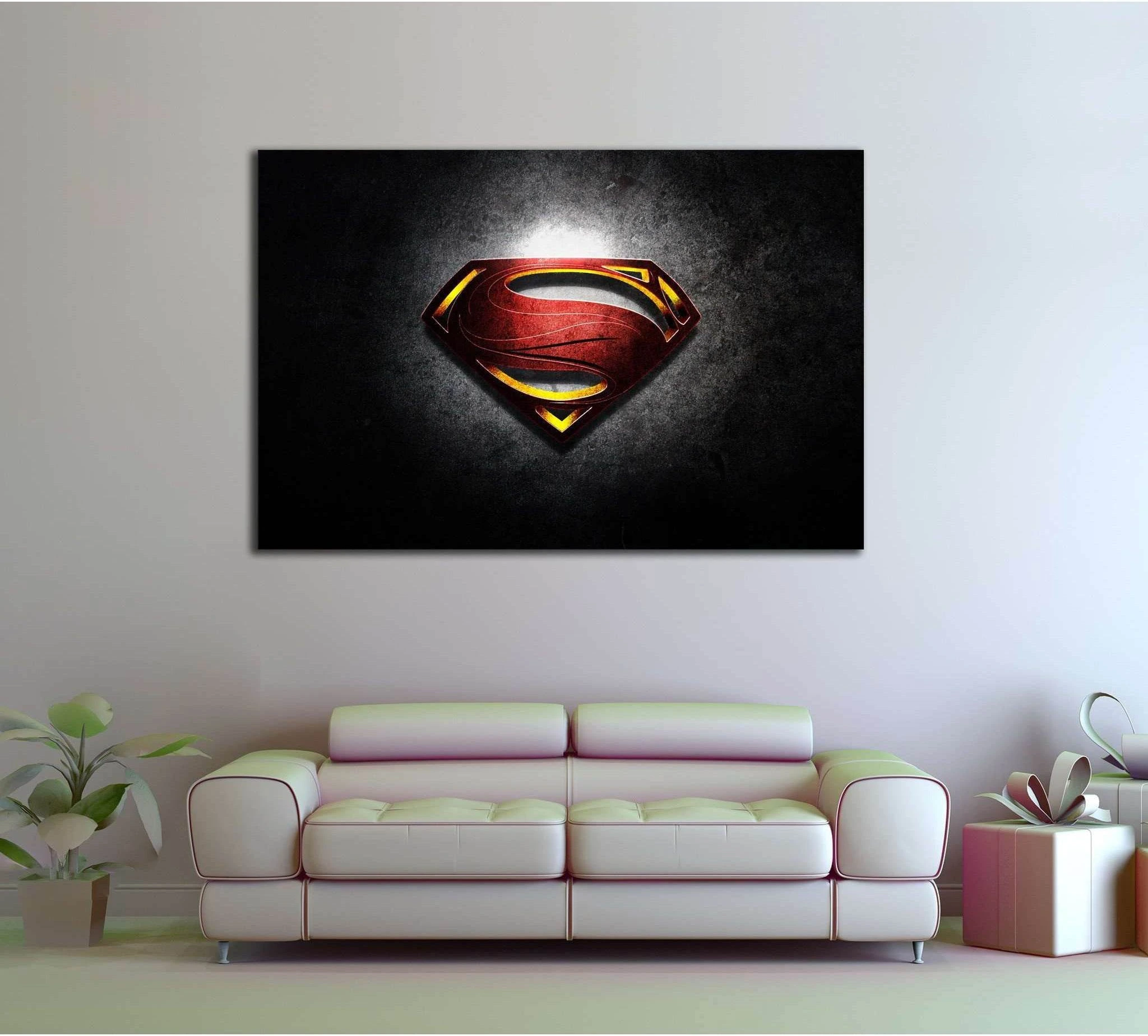 Superhero Comics №2014 Ready to Hang Canvas Print - Zellart Canvas Prints ALL_Products