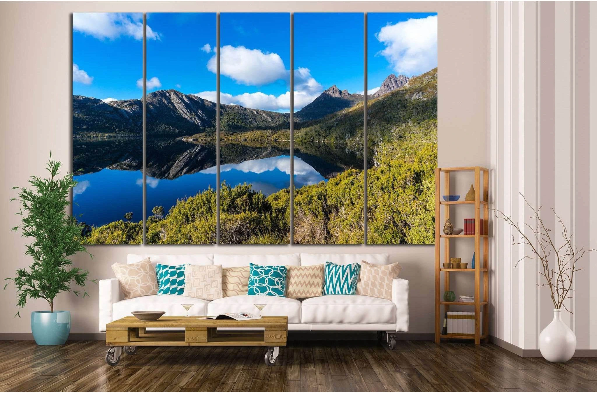 Tasmania, Australia №604 Ready to Hang Canvas Print - Zellart Canvas Prints ALL_Products, s-604