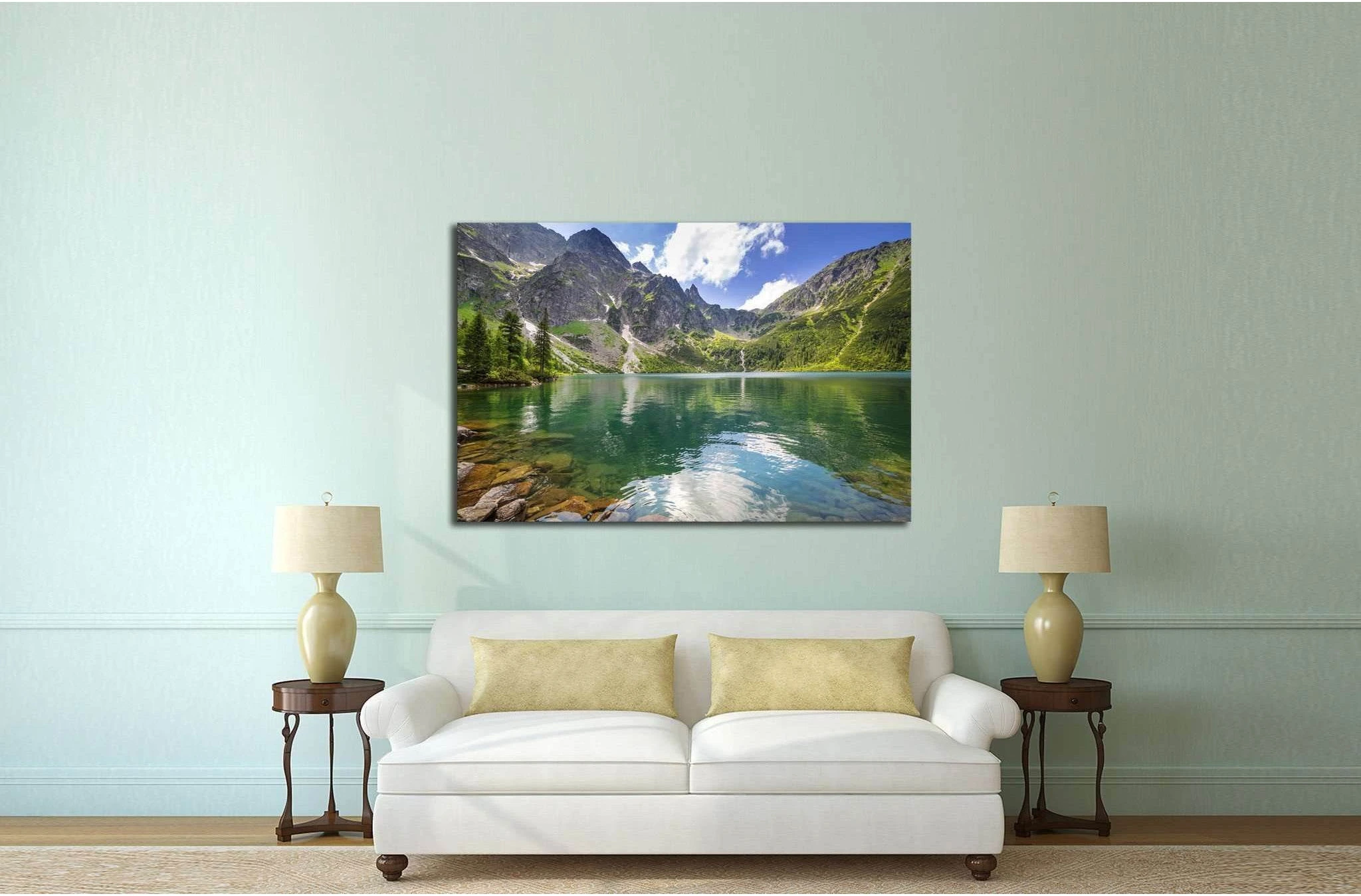 Tatra mountains, Poland №610 Ready to Hang Canvas Print - Zellart Canvas Prints ALL_Products, s-610