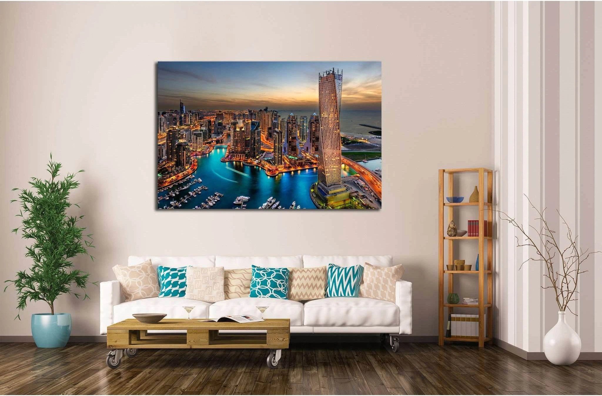 The beauty of marina №588 Ready to Hang Canvas Print - Zellart Canvas Prints ALL_Products, s-588