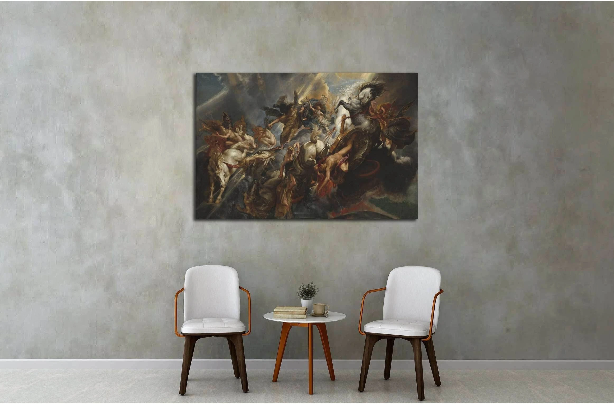 The Fall of Phaeton, by Peter Paul Rubens №3231 Ready to Hang Canvas Print - Zellart Canvas Prints 000Negative, ALL_Products, autopostr_pinterest_64952, s-3231