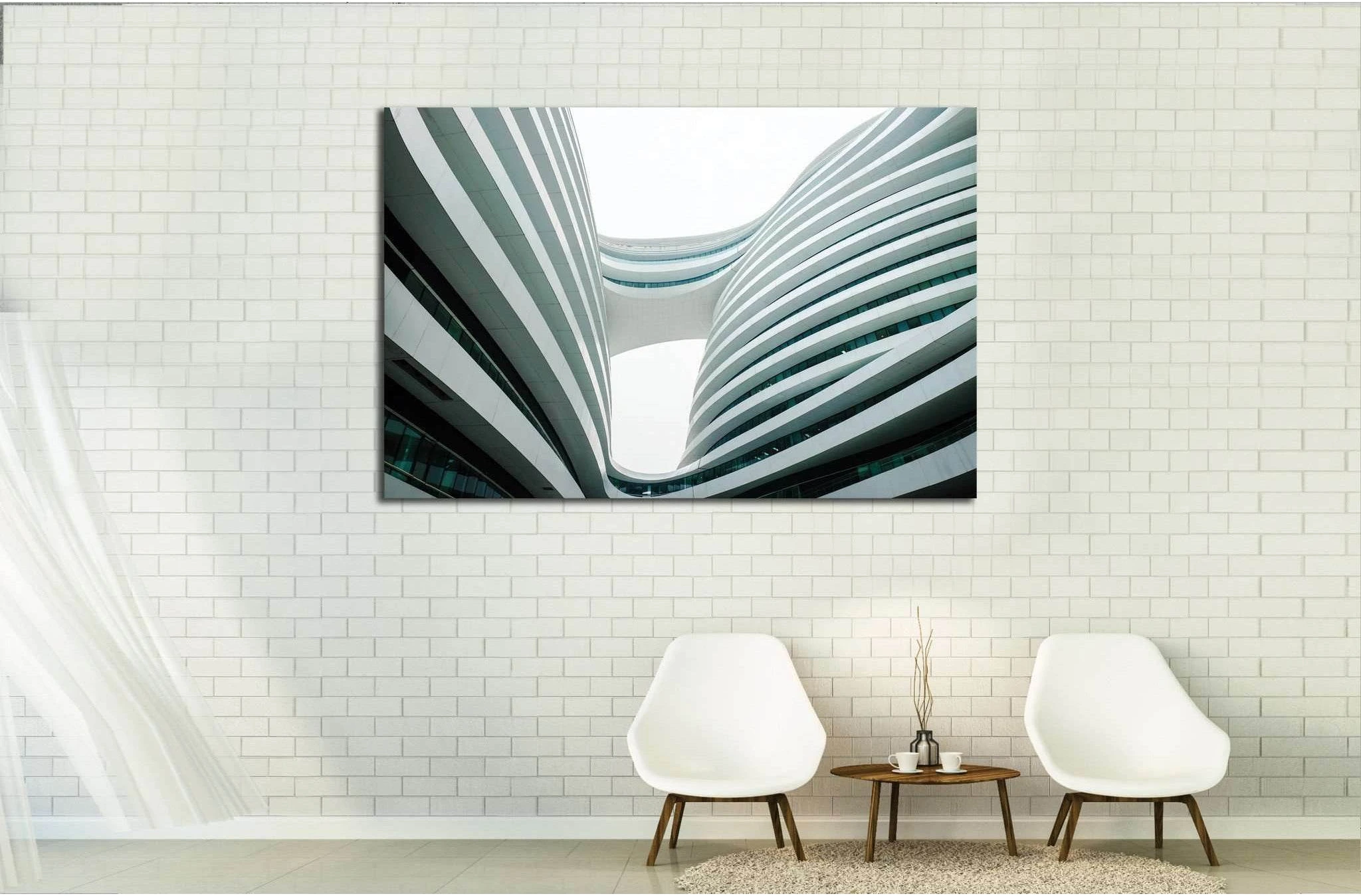 The Galaxy SOHO project in central Beijing №1575 Ready to Hang Canvas Print - Zellart Canvas Prints ALL_Products, s-1575