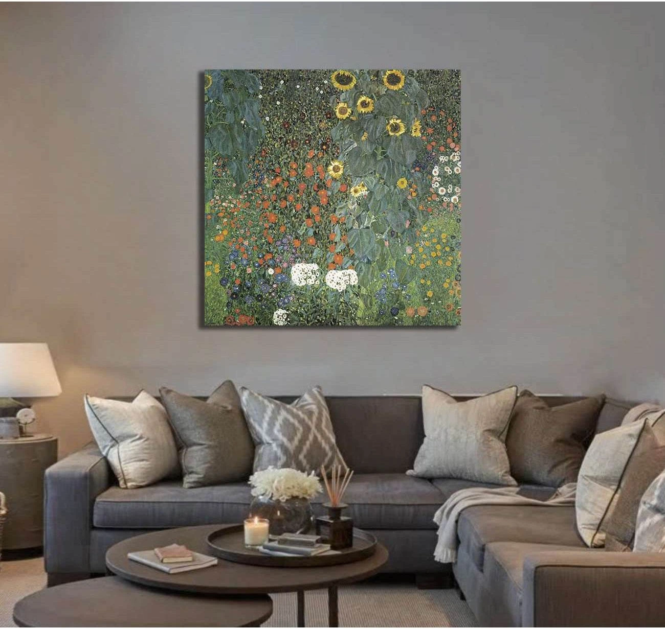 The Sunflower, c. 1906 - Ready to Hang Canvas Print - Zellart Canvas Prints 6233, ALL_Products