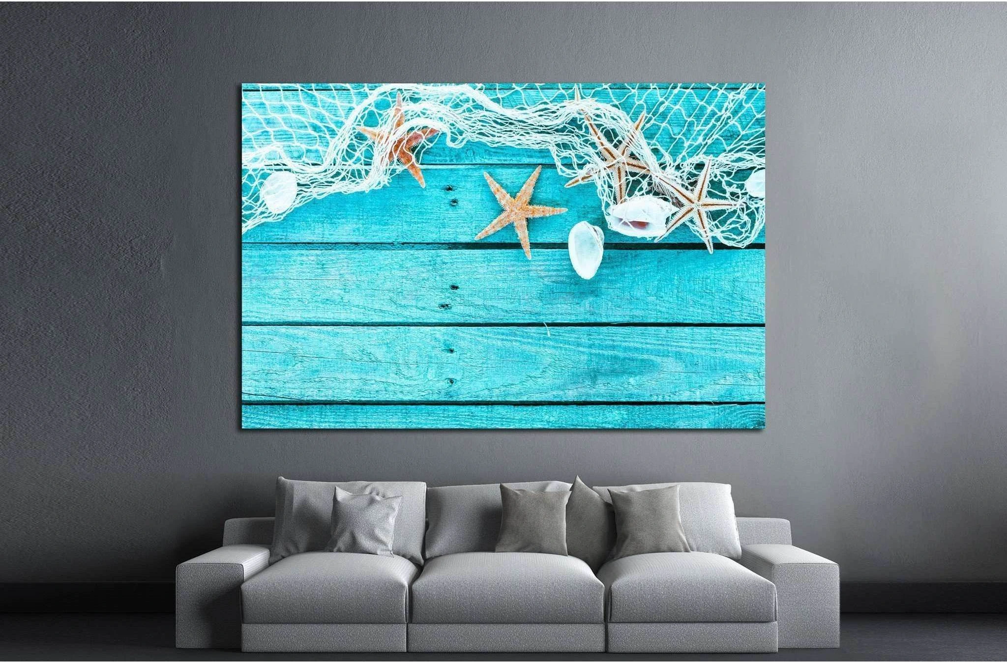 Thinning of Arct №1406 Ready to Hang Canvas Print - Zellart Canvas Prints ALL_Products, s-1406