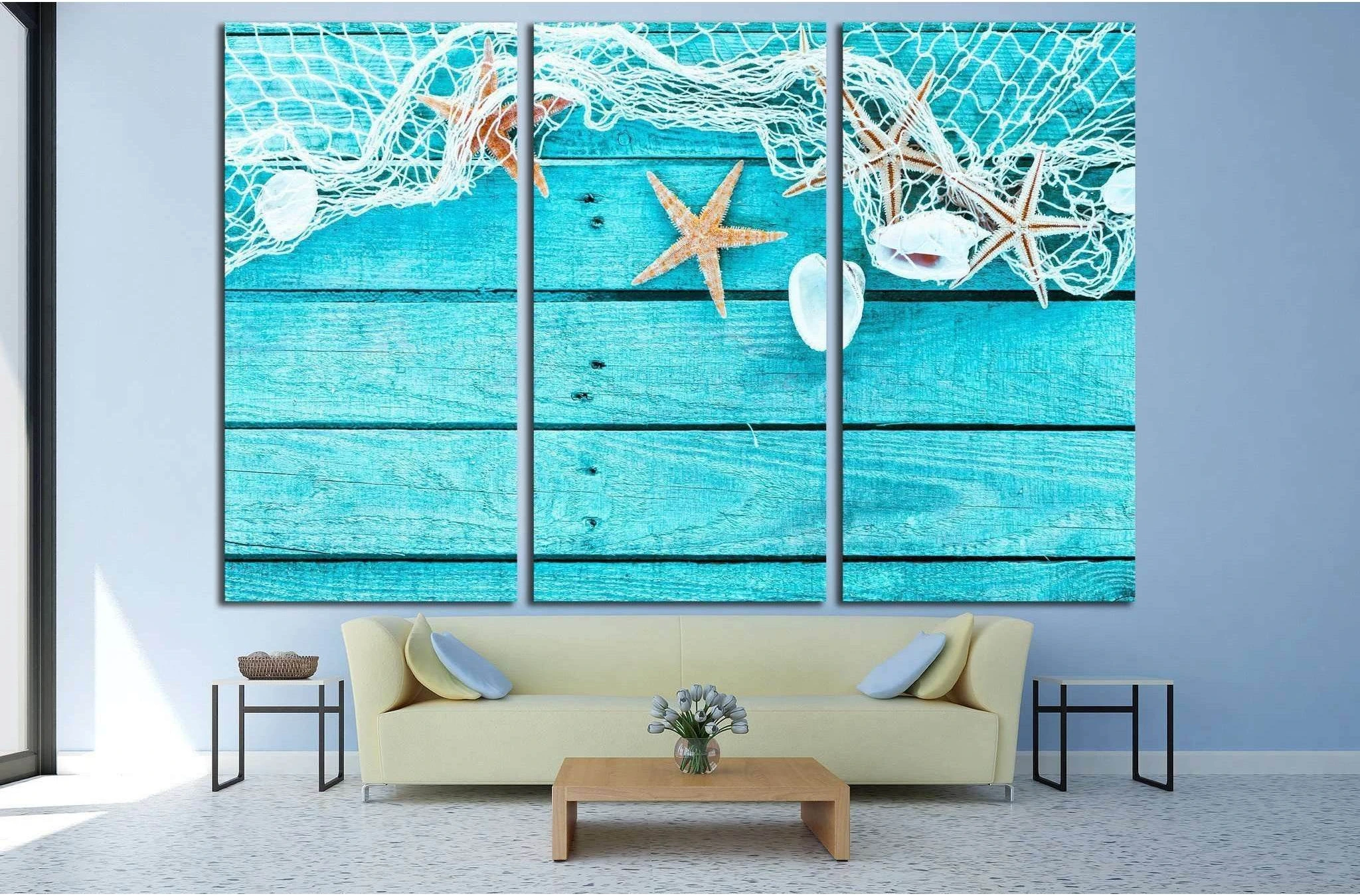 Thinning of Arct №1406 Ready to Hang Canvas Print - Zellart Canvas Prints ALL_Products, s-1406