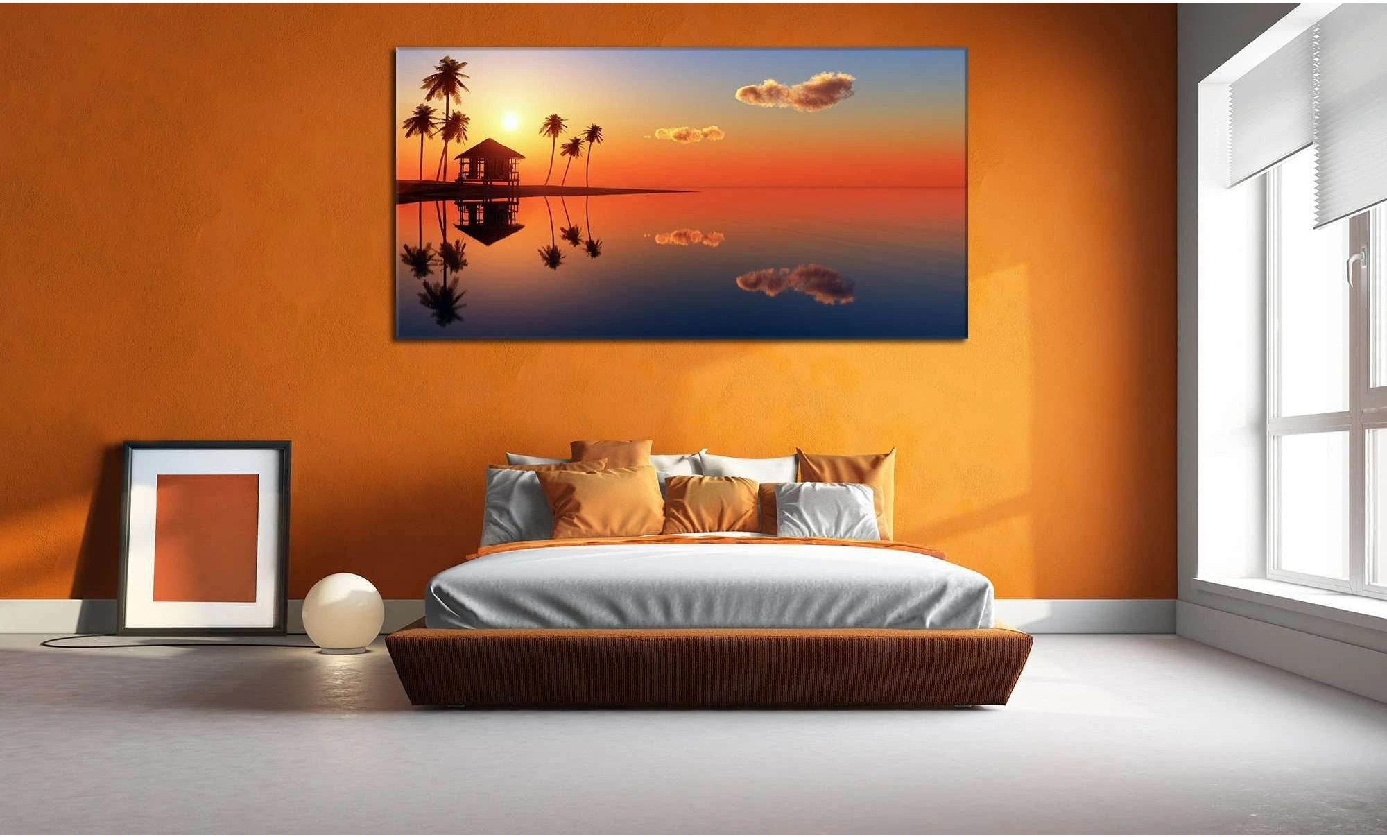Tropical Beach №754 Ready to Hang Canvas Print - Zellart Canvas Prints ALL_Products, autopostr_pinterest_65155, autopostr_pinterest_65157, autopostr_pinterest_65158, autopostr_pinterest_65160