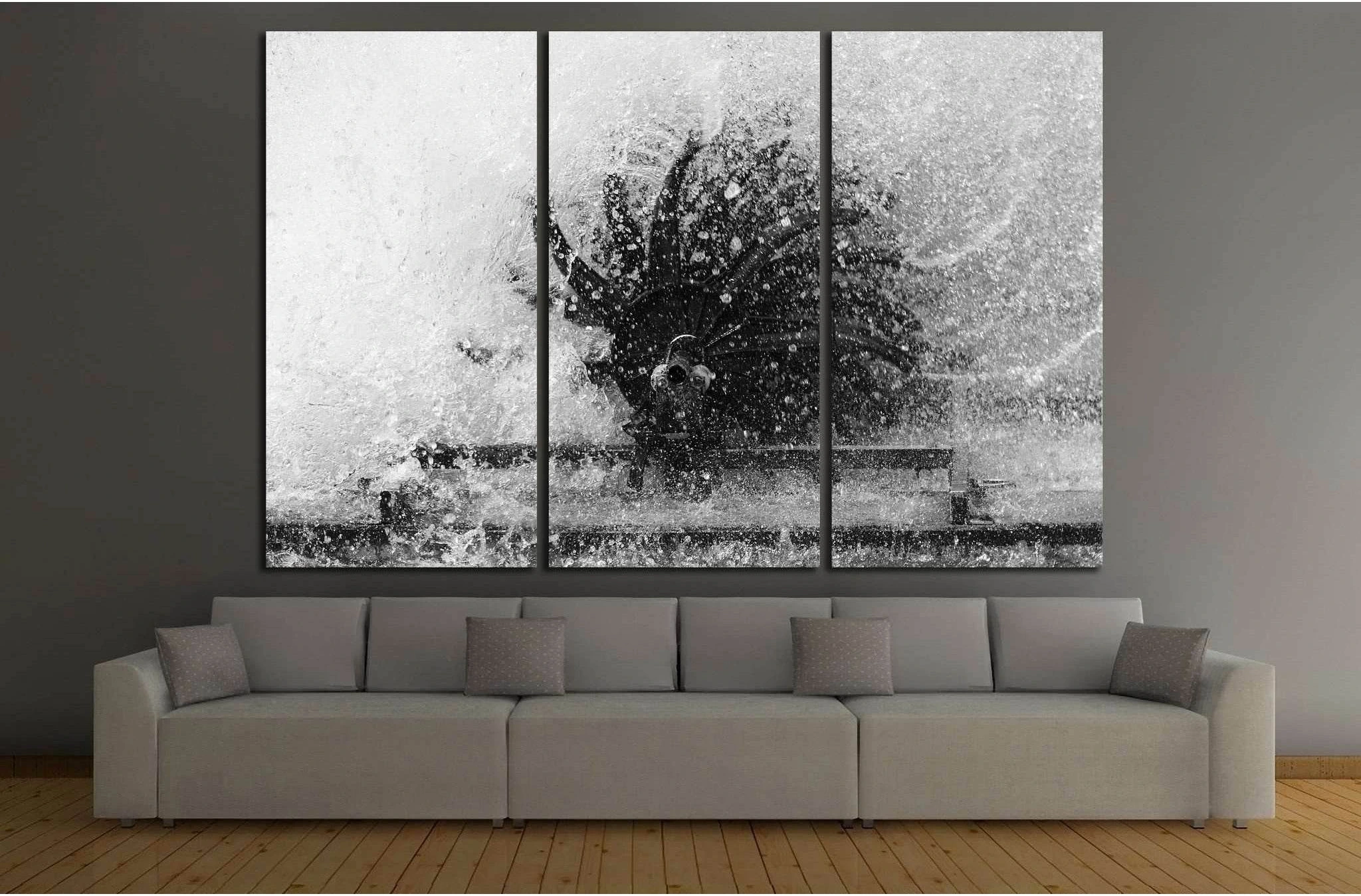 Turbine №172 Ready to Hang Canvas Print - Zellart Canvas Prints ALL_Products, wd-172