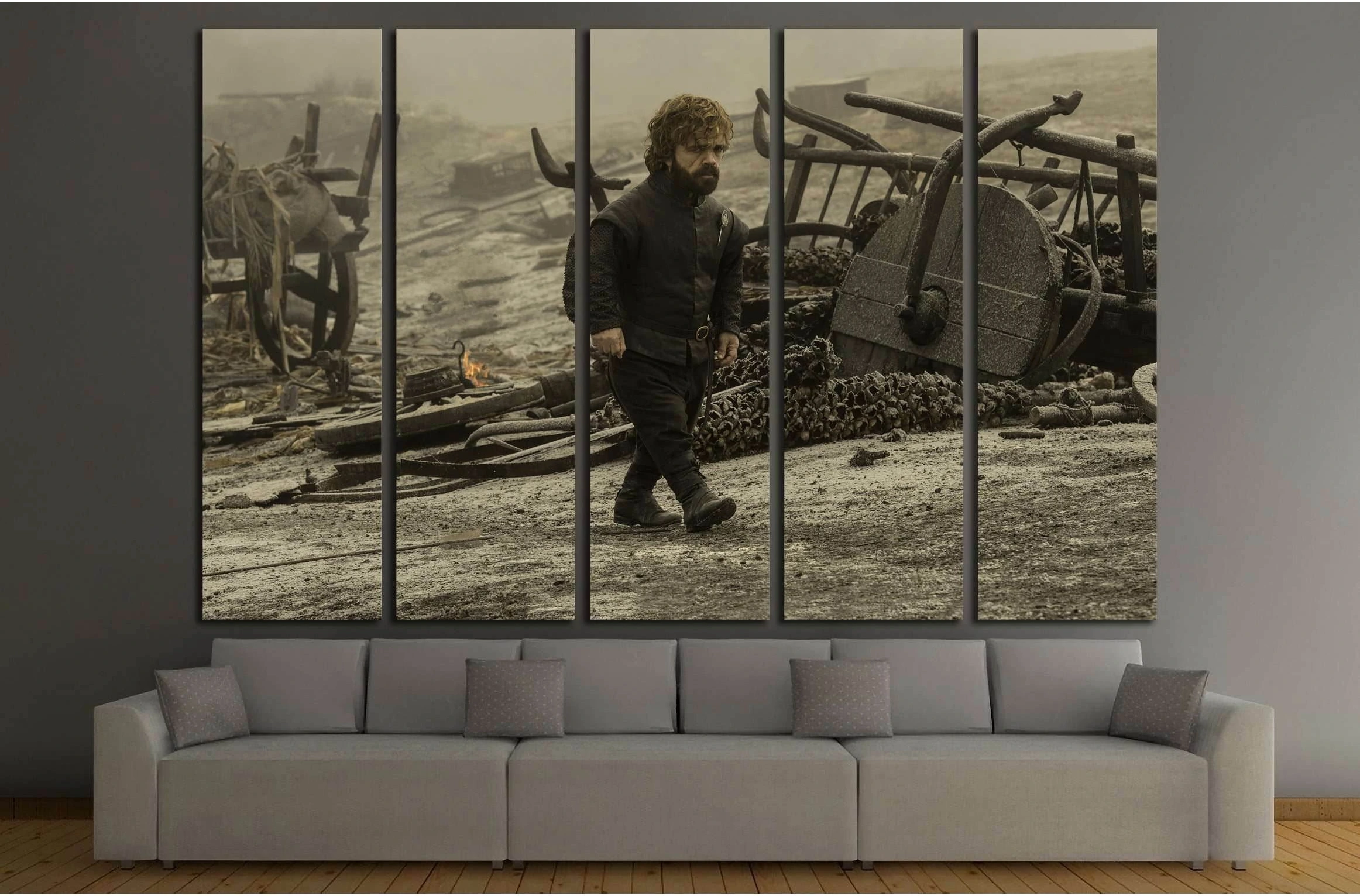 Tyrion Lannister №3345 Ready to Hang Canvas Print - Zellart Canvas Prints ALL_Products, s-3345
