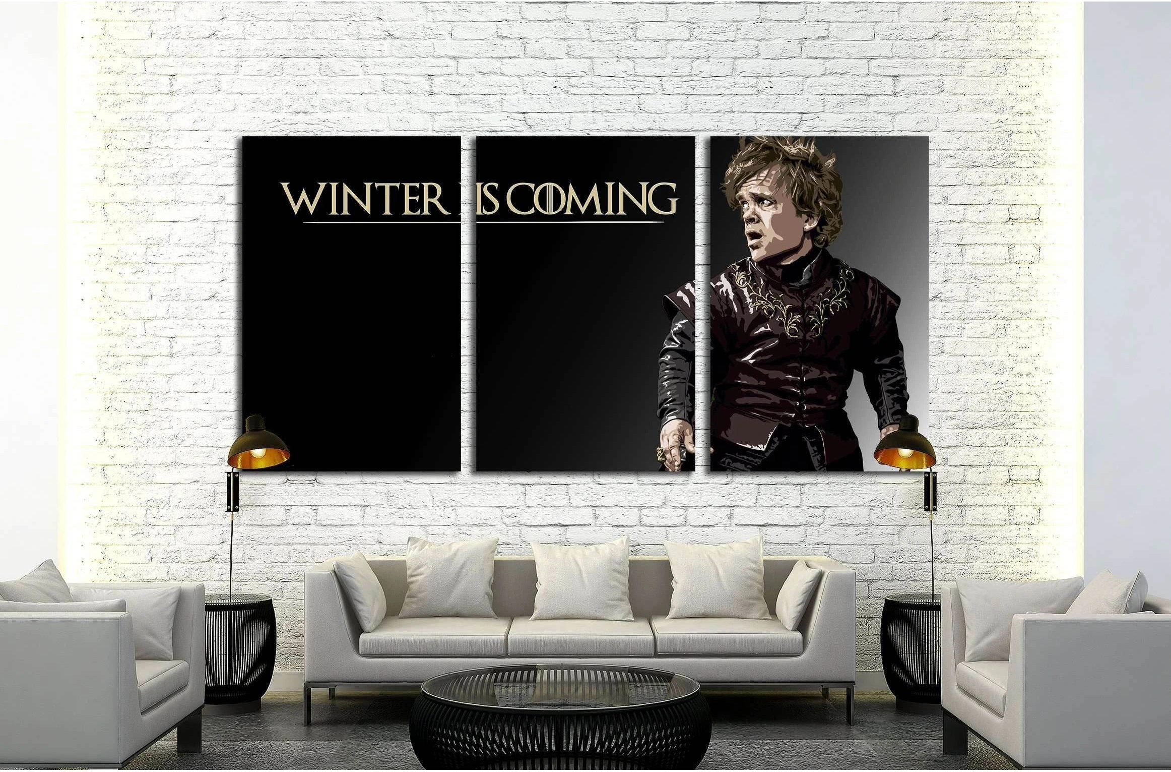 Tyrion Lannister №3358 Ready to Hang Canvas Print - Zellart Canvas Prints ALL_Products, s-3358