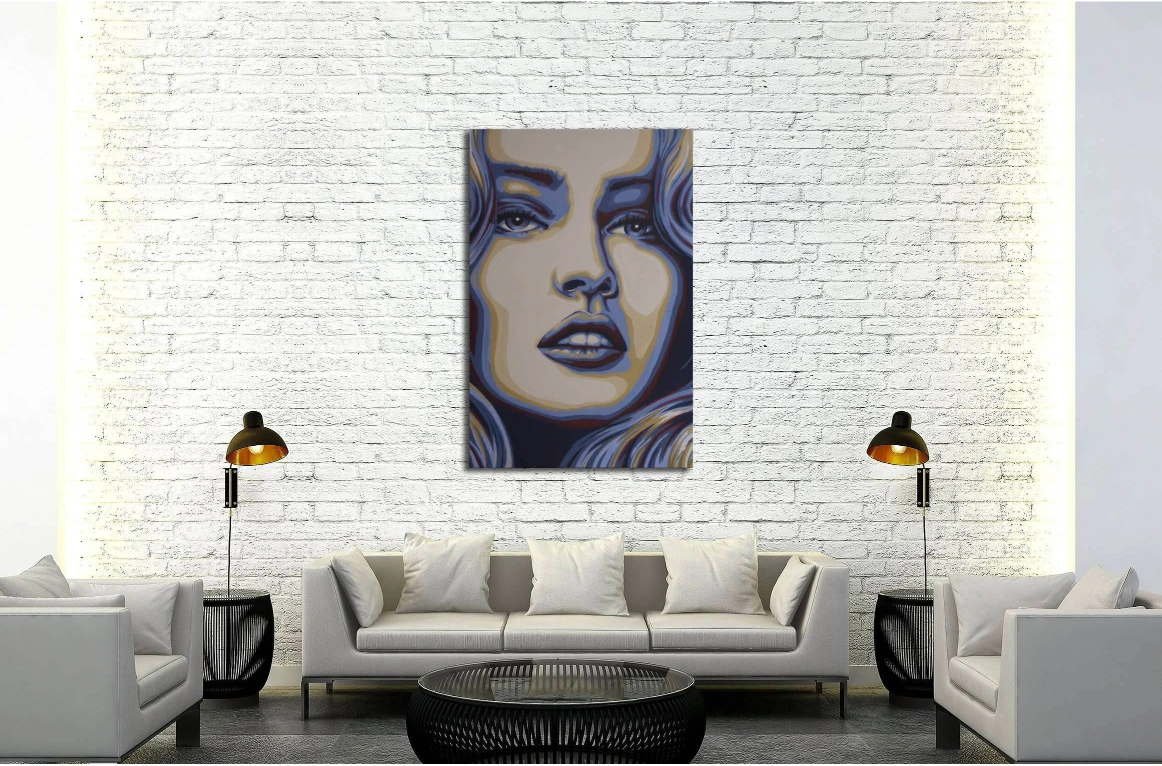 valerie carpender №3292 Ready to Hang Canvas Print - Zellart Canvas Prints ALL_Products, s-3292
