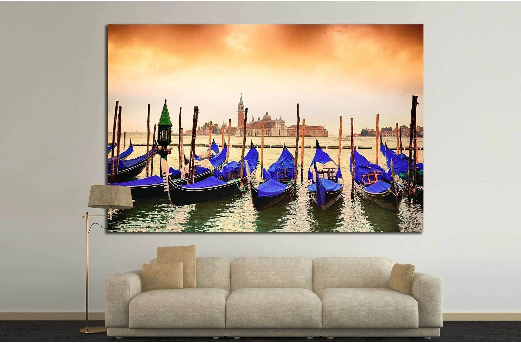 Venezia, Italy №773 Ready to Hang Canvas Print - Zellart Canvas Prints ALL_Products, s-773